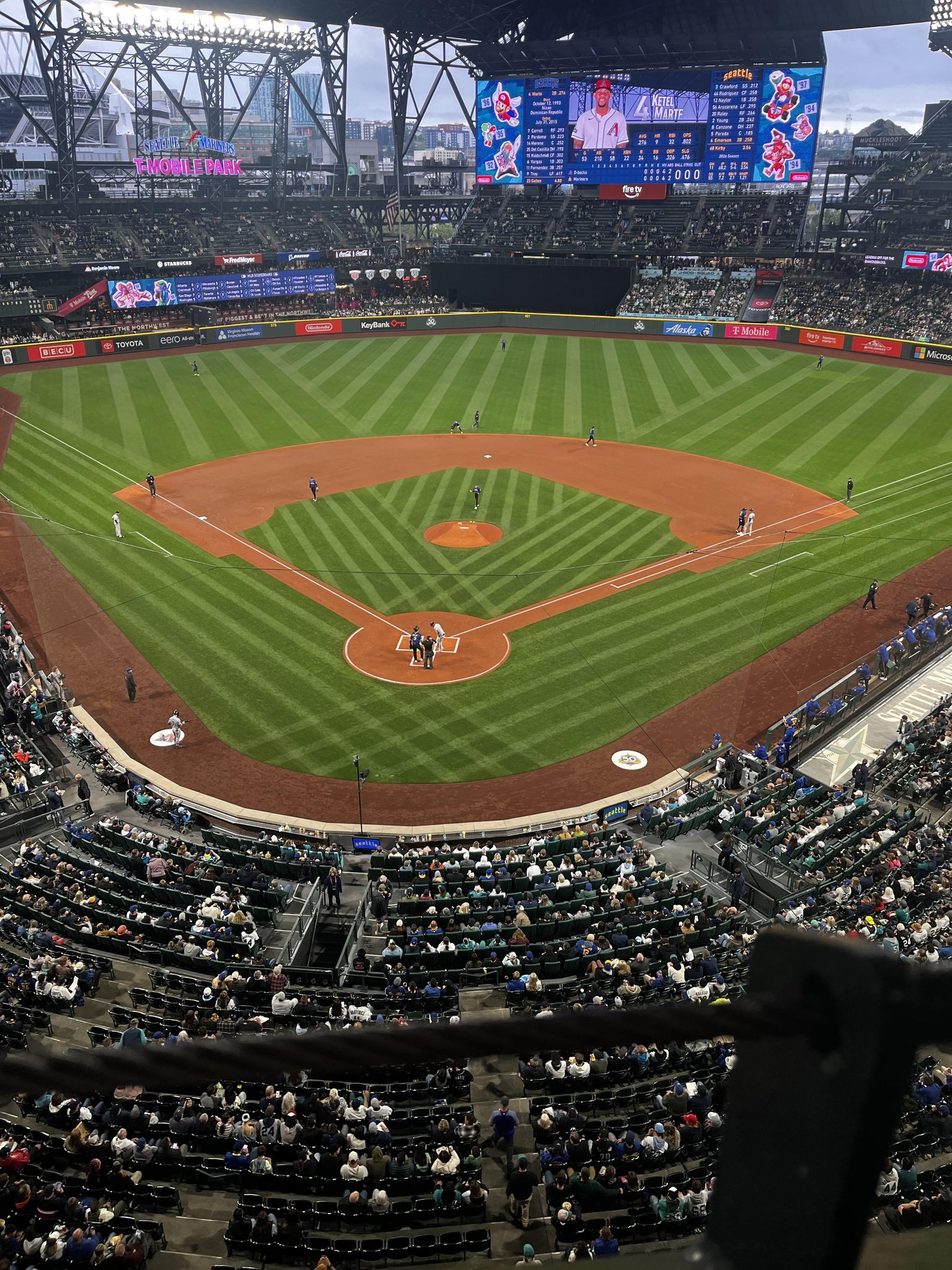Real Fan View taken from Section 329 at T-Mobile Park by Tiernan H