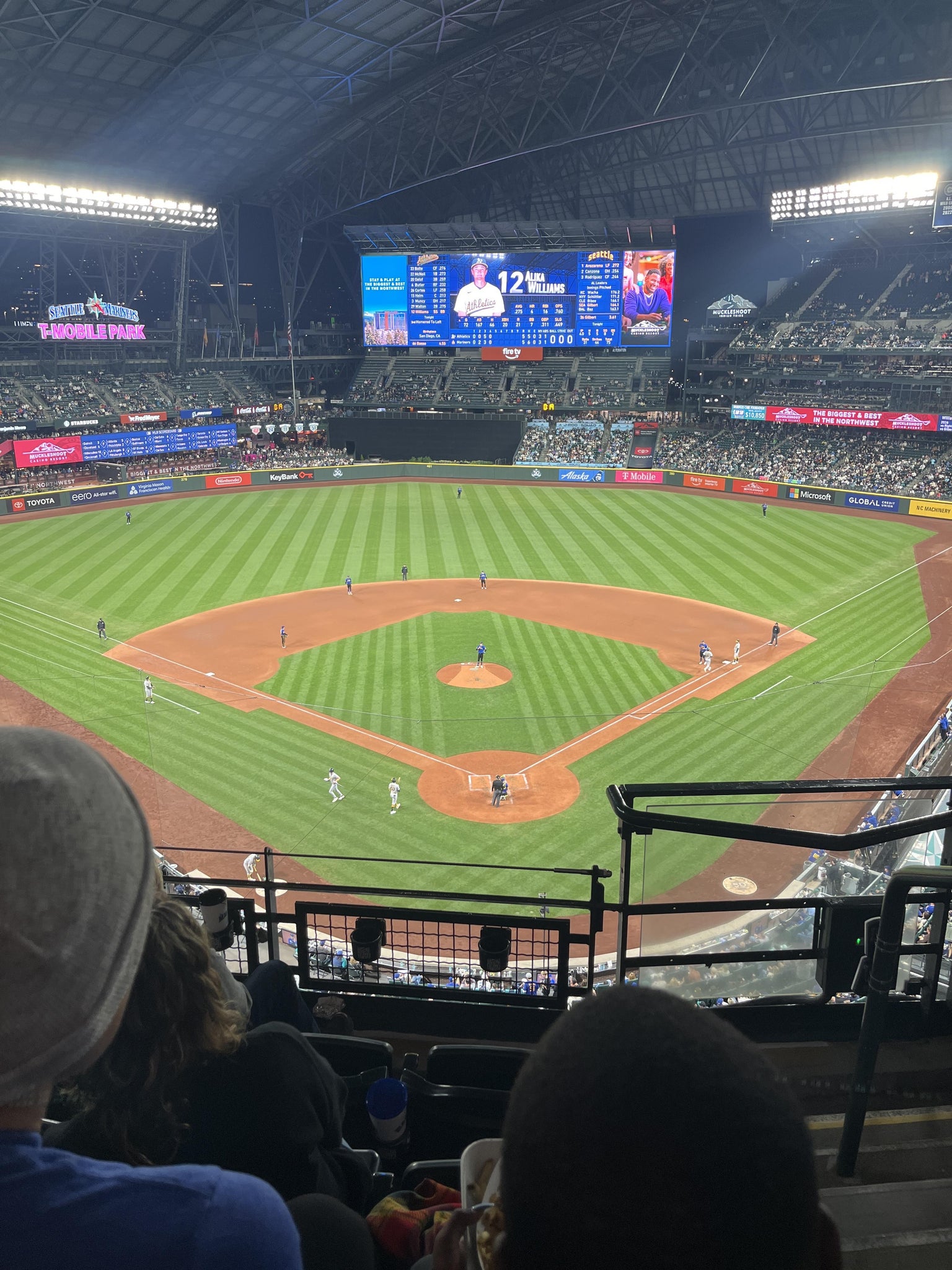 Real Fan View taken from Section 331 at T-Mobile Park by Jill C