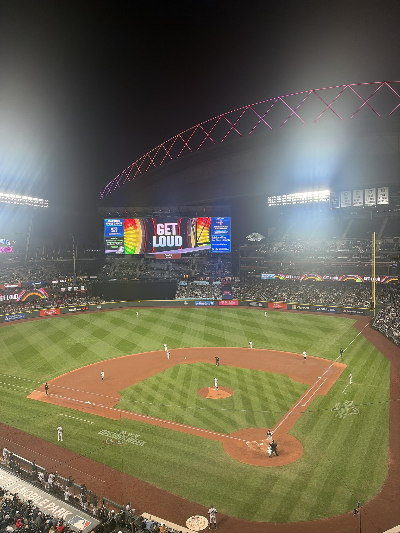 Real Fan View taken from Section 332 at T-Mobile Park by Ricardo G