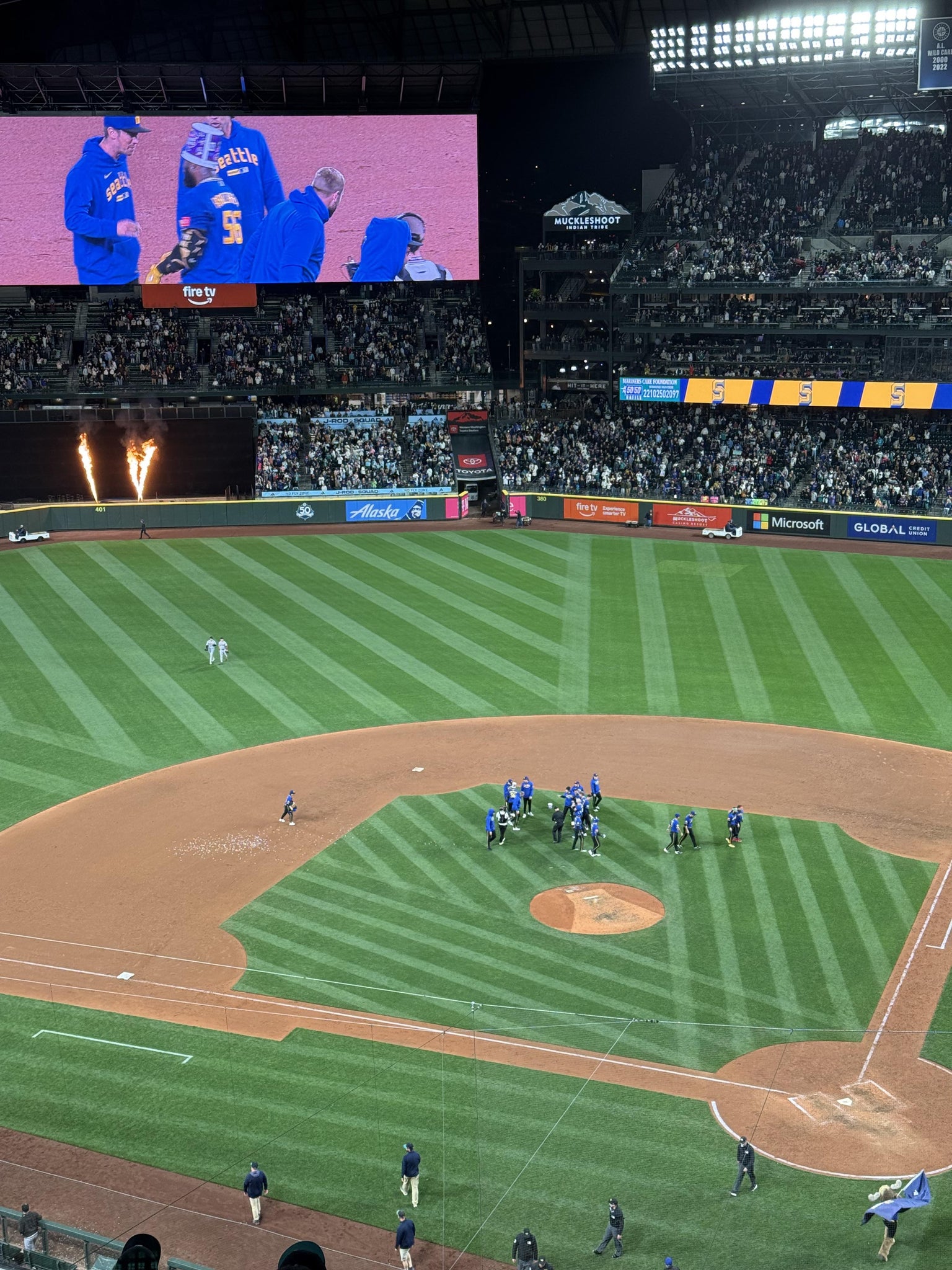 Real Fan View taken from Section 333 at T-Mobile Park by Amit S