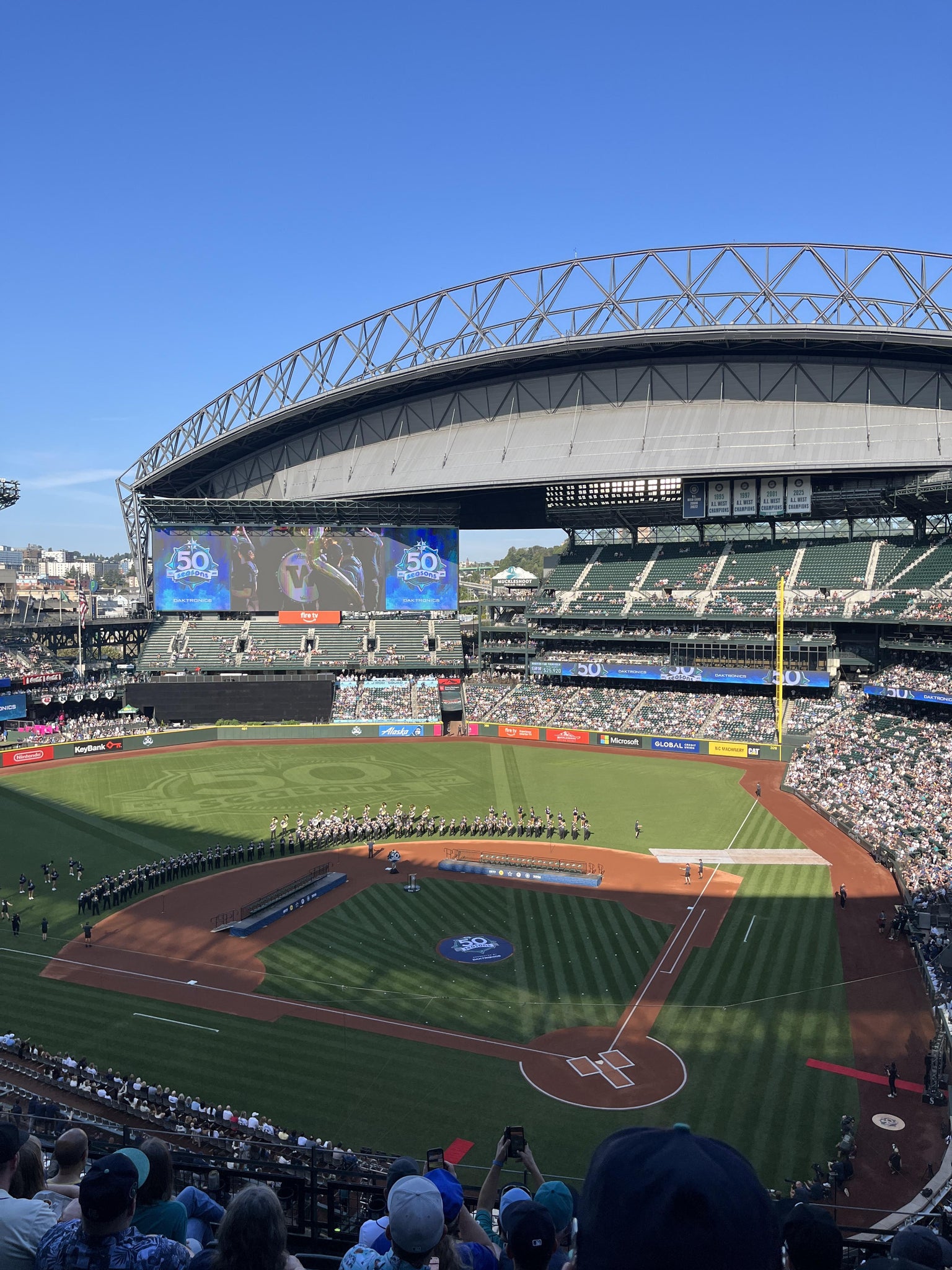 Real Fan View taken from Section 333 at T-Mobile Park by Sander K