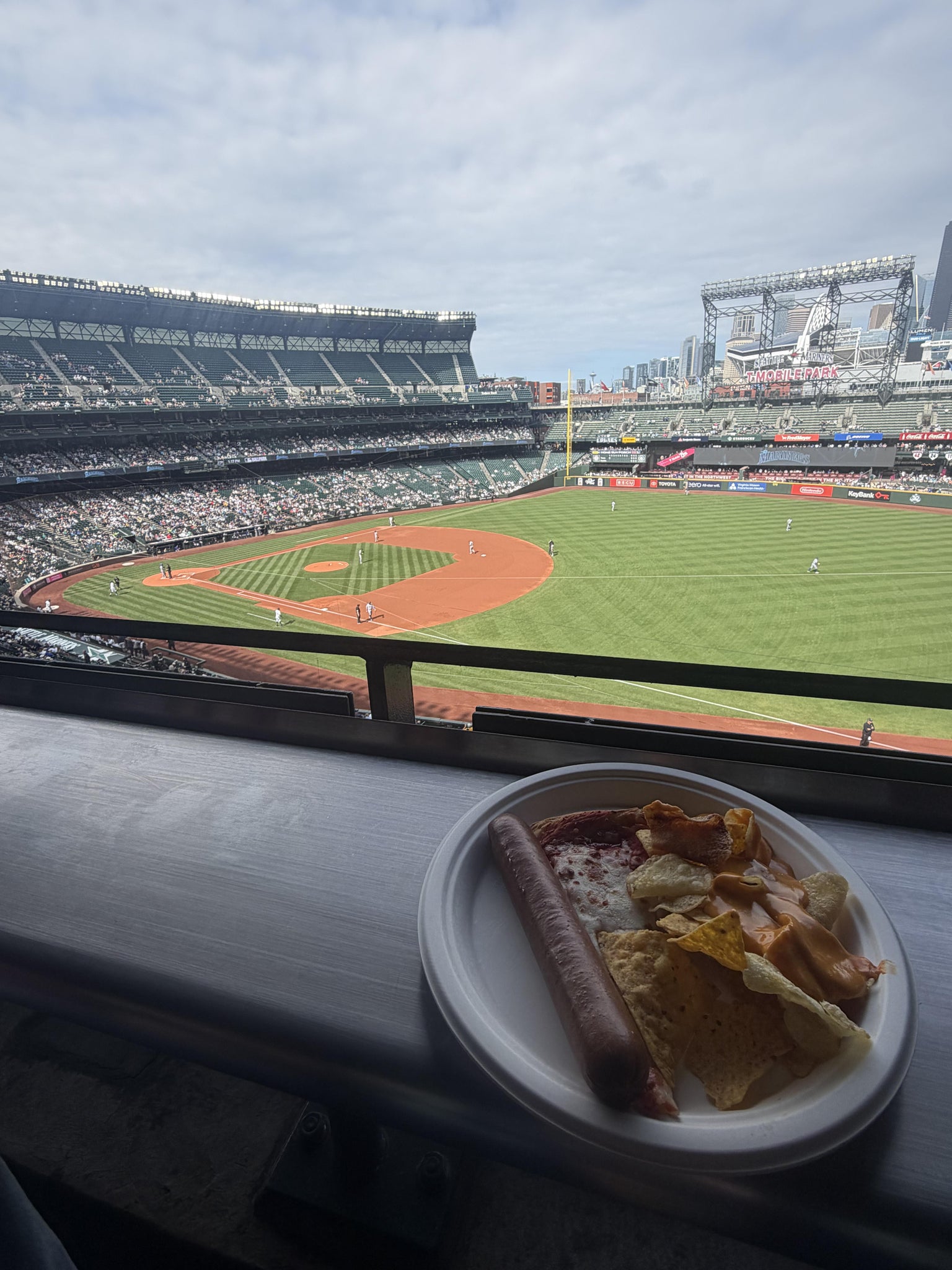 Real Fan View taken from ALL Star Club 10 at T-Mobile Park by Ramiro emmanuel R
