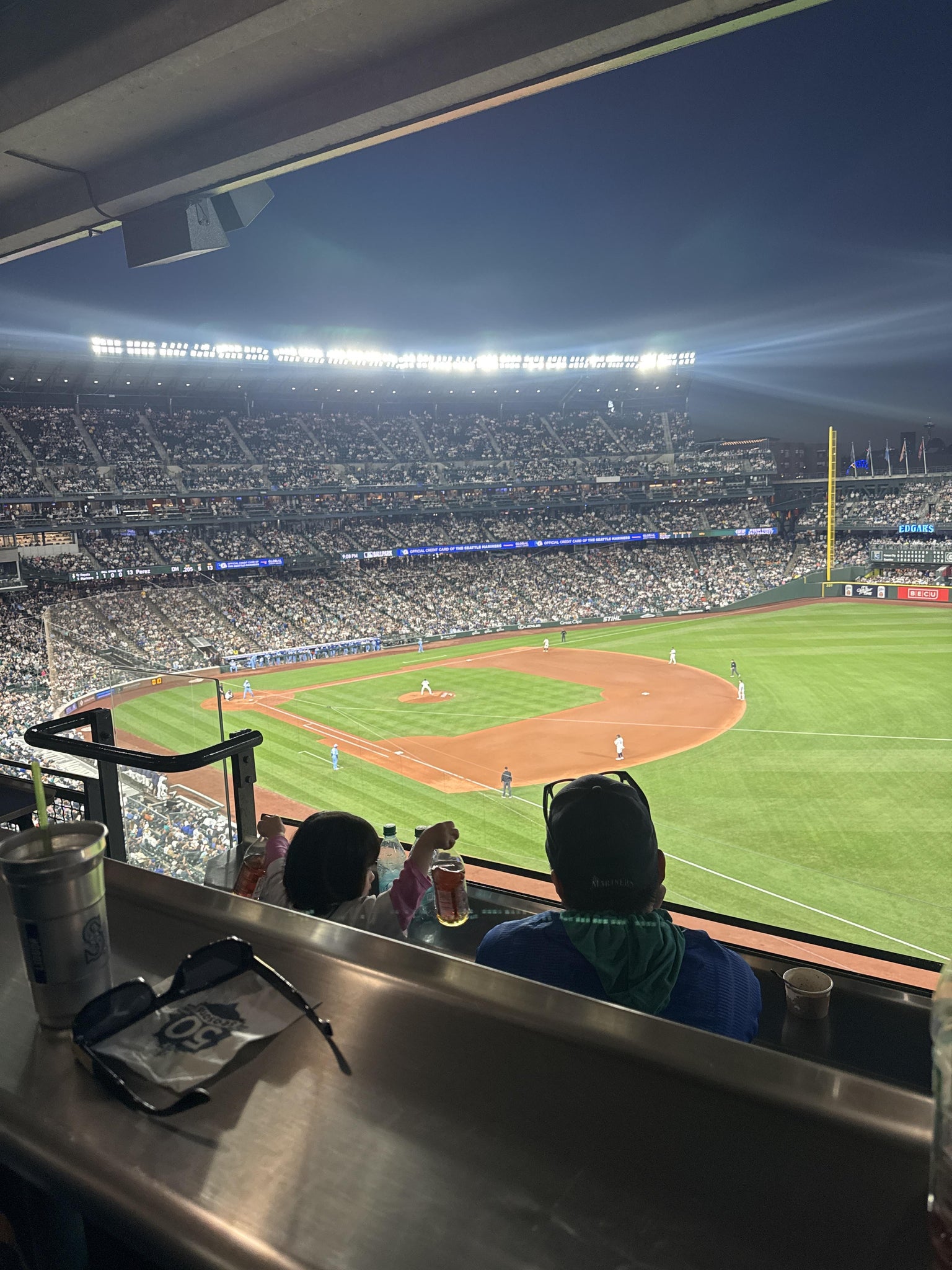Real Fan View taken from ALL Star Club 8 at T-Mobile Park by Enrique P