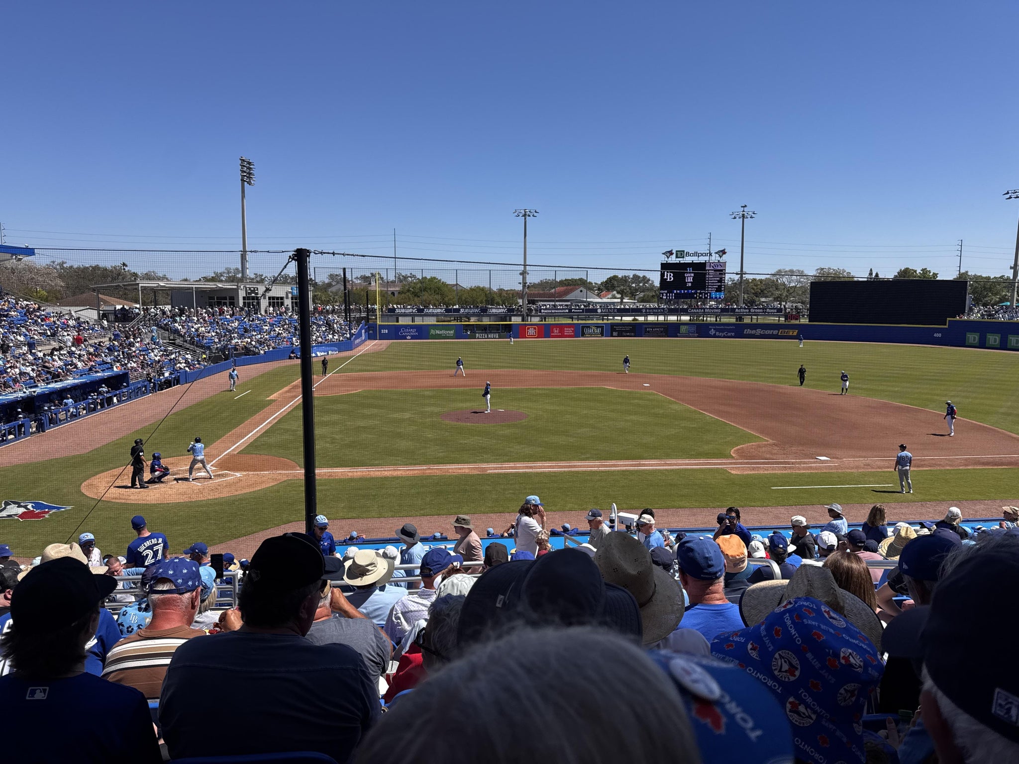 Real Fan View taken from Section 205 at TD Ballpark by Greg B