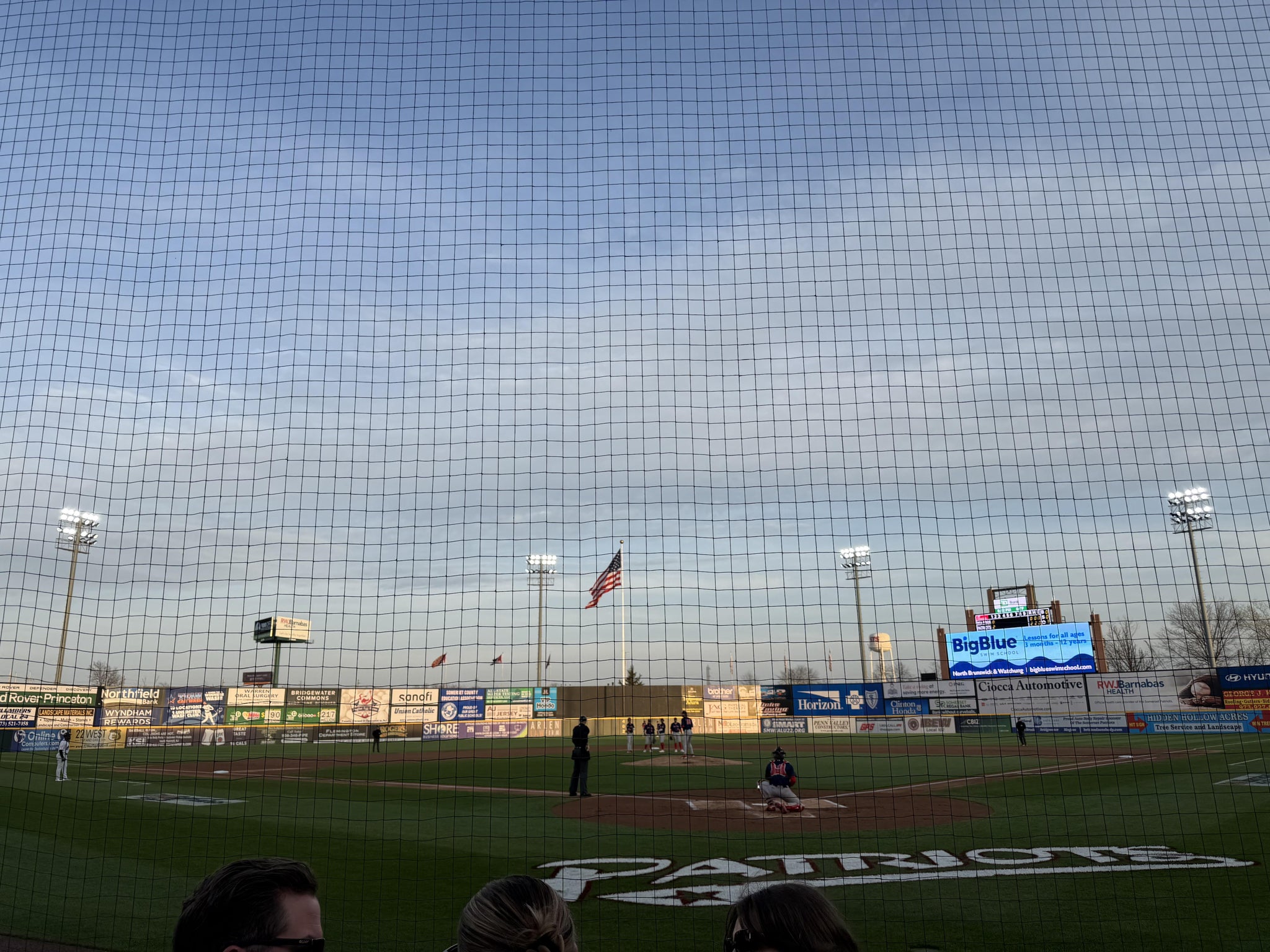 Real Fan View taken from Section 102 at TD Bank Ballpark by Shauna D