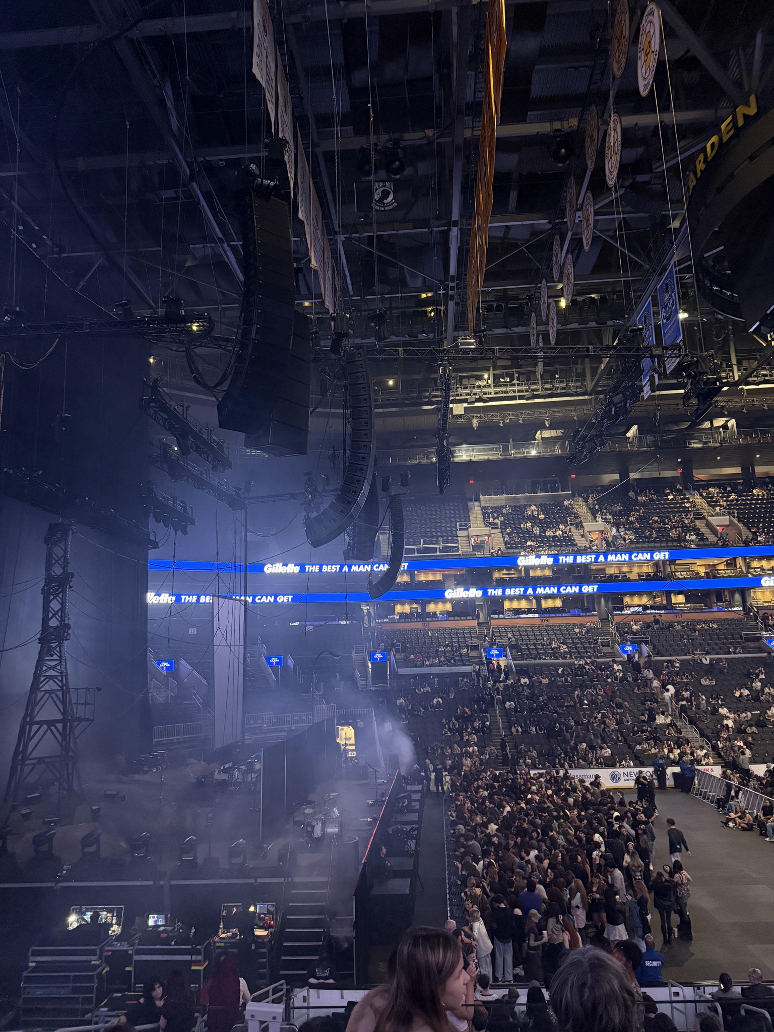 Real Fan View taken from Club 145 at TD Garden by Aastha S
