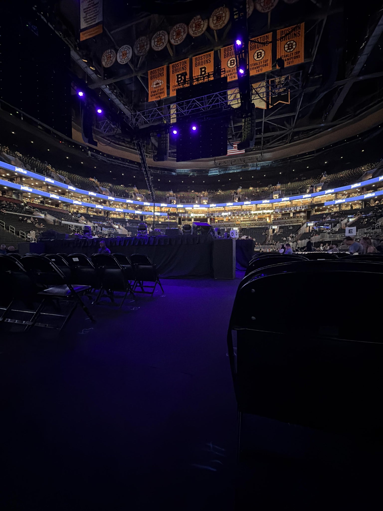 Real Fan View taken from Floor H at TD Garden by Joshua A