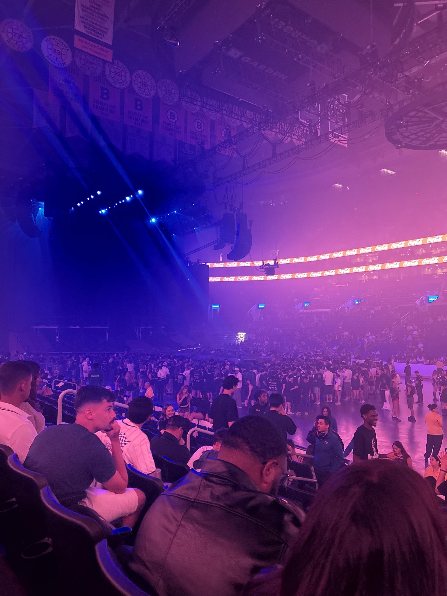 Real Fan View taken from Loge 10 at TD Garden by Jaydin T