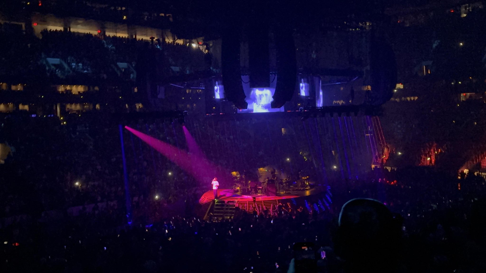 Real Fan View taken from Loge 15 at TD Garden by Anonymous User