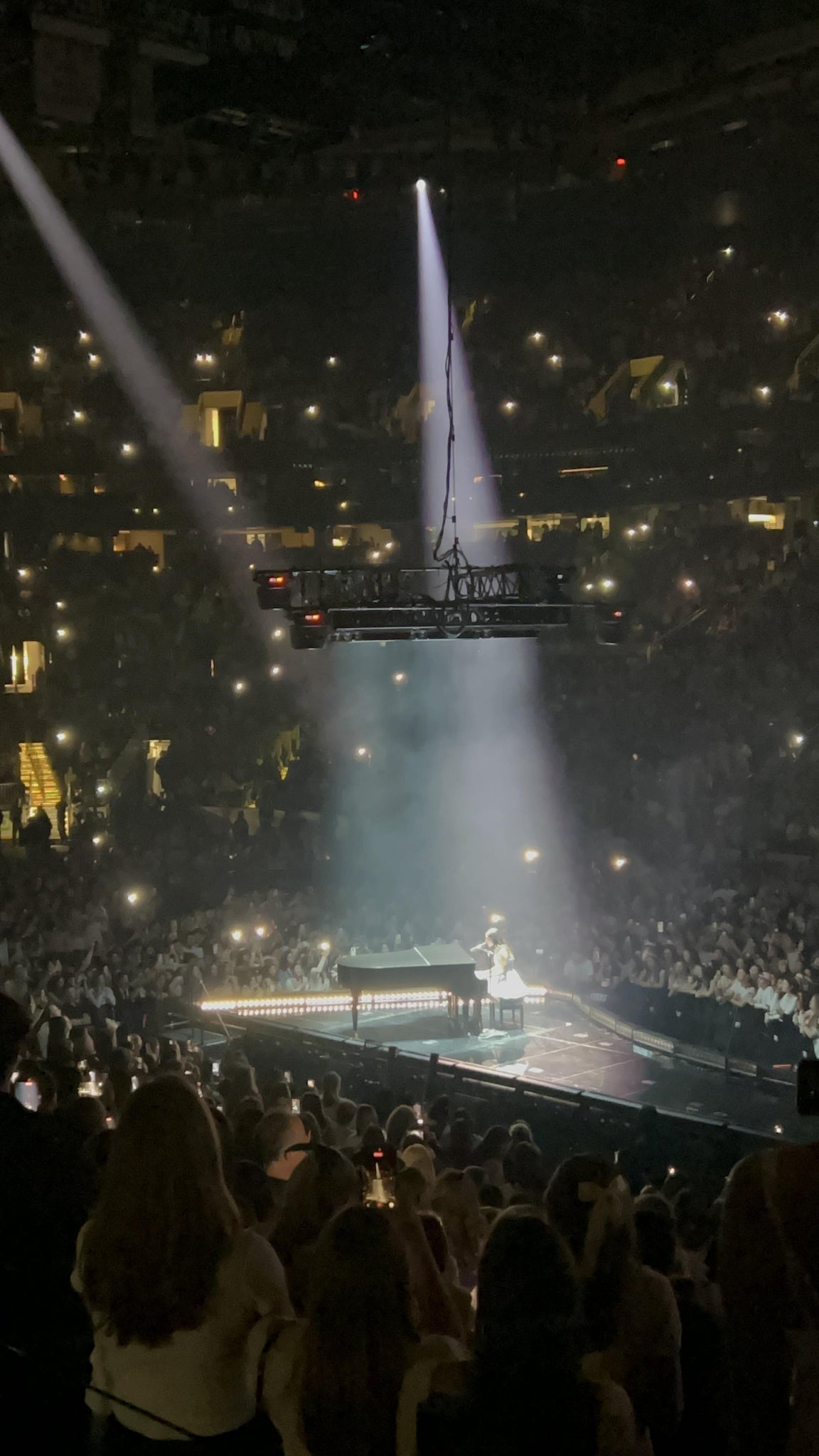 Vue réelle des fans prise de la Loge 20 au site TD Garden par Anonymous User