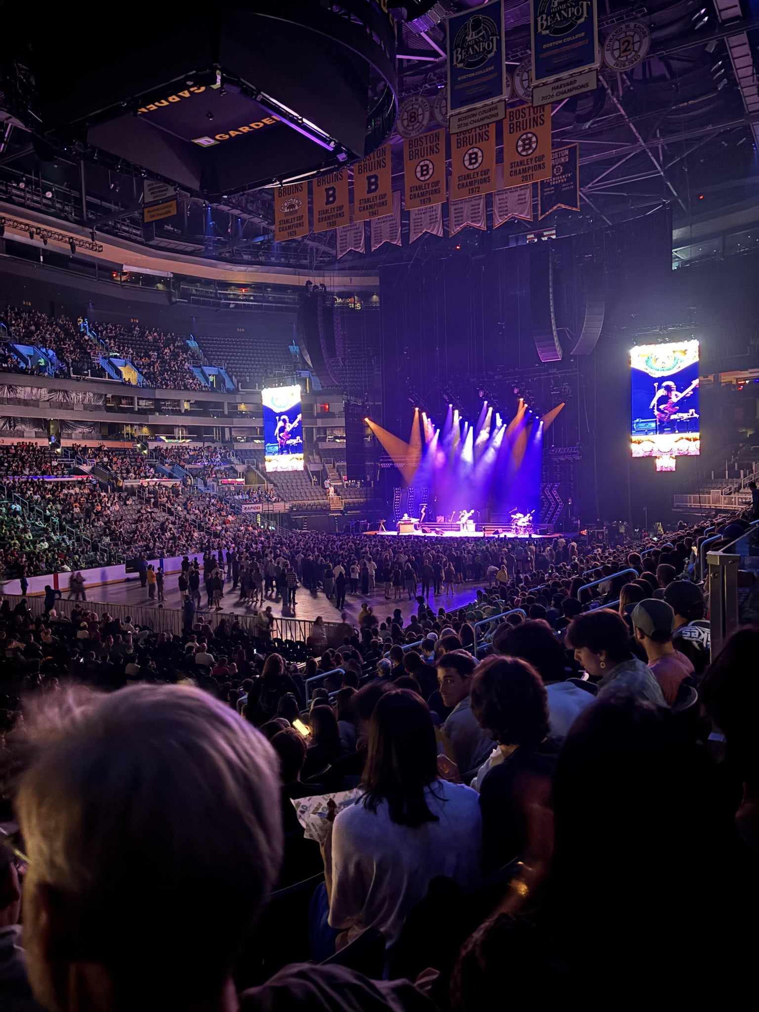 Real Fan View taken from Loge 3 at TD Garden by Eamon P