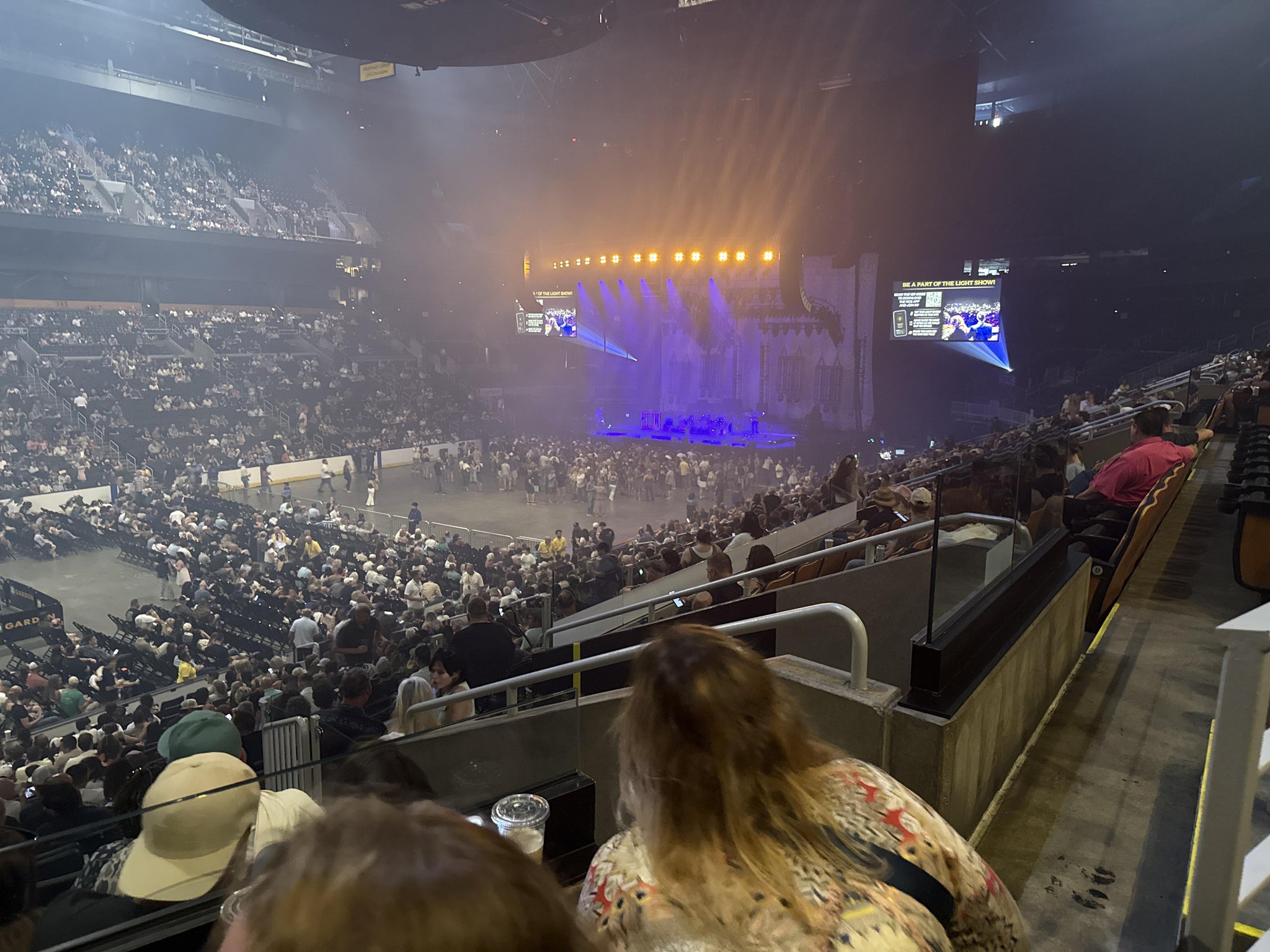 Real Fan View taken from Loge 3 at TD Garden by Ian W