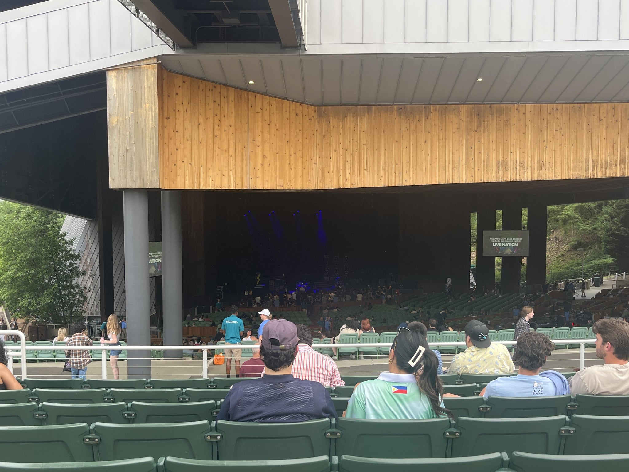 Real Fan View taken from Terrace at TD Pavilion at Highmark Mann by Colin C