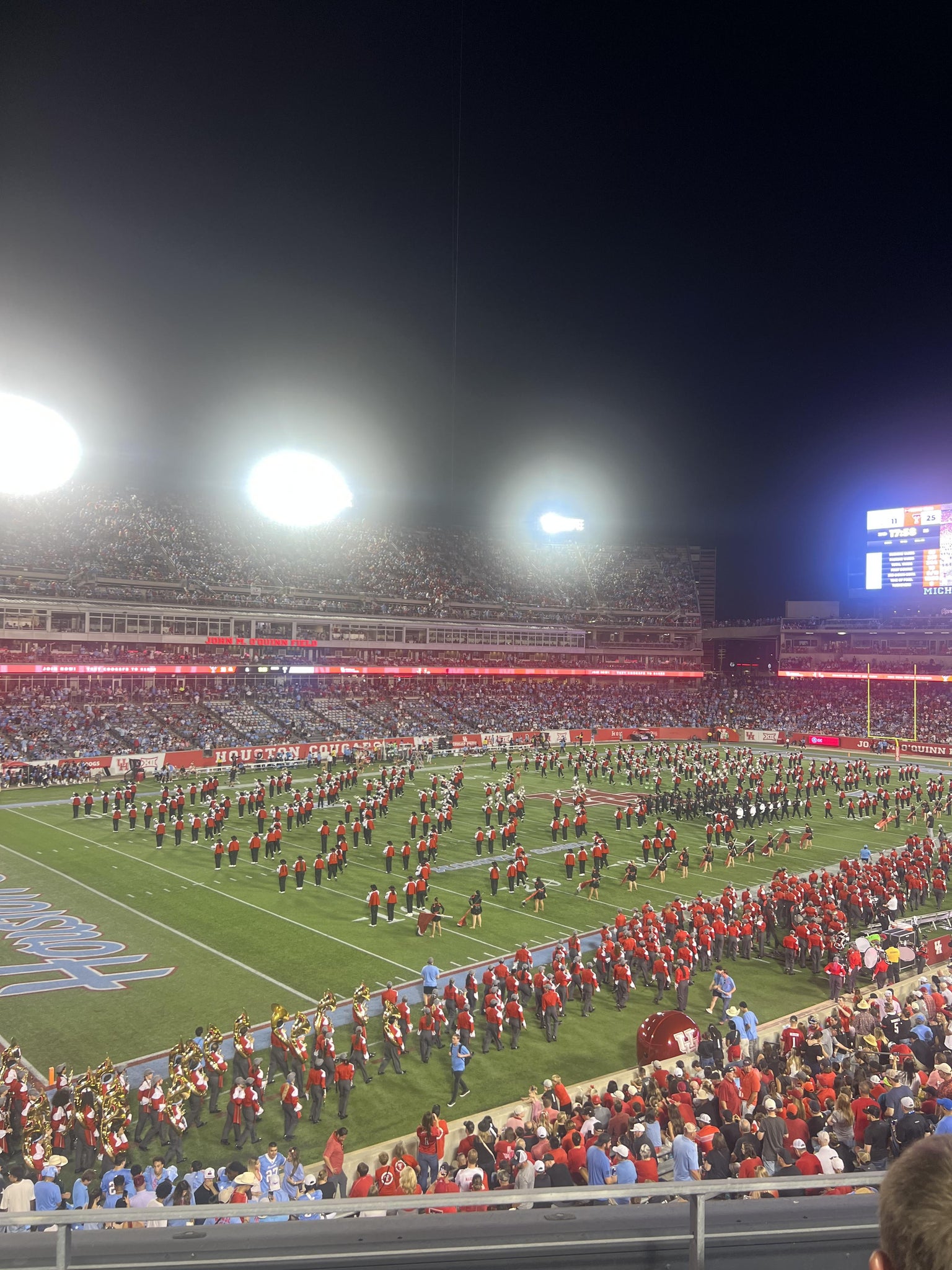 Real Fan View taken from Section 234 at TDECU Stadium by Natalie R