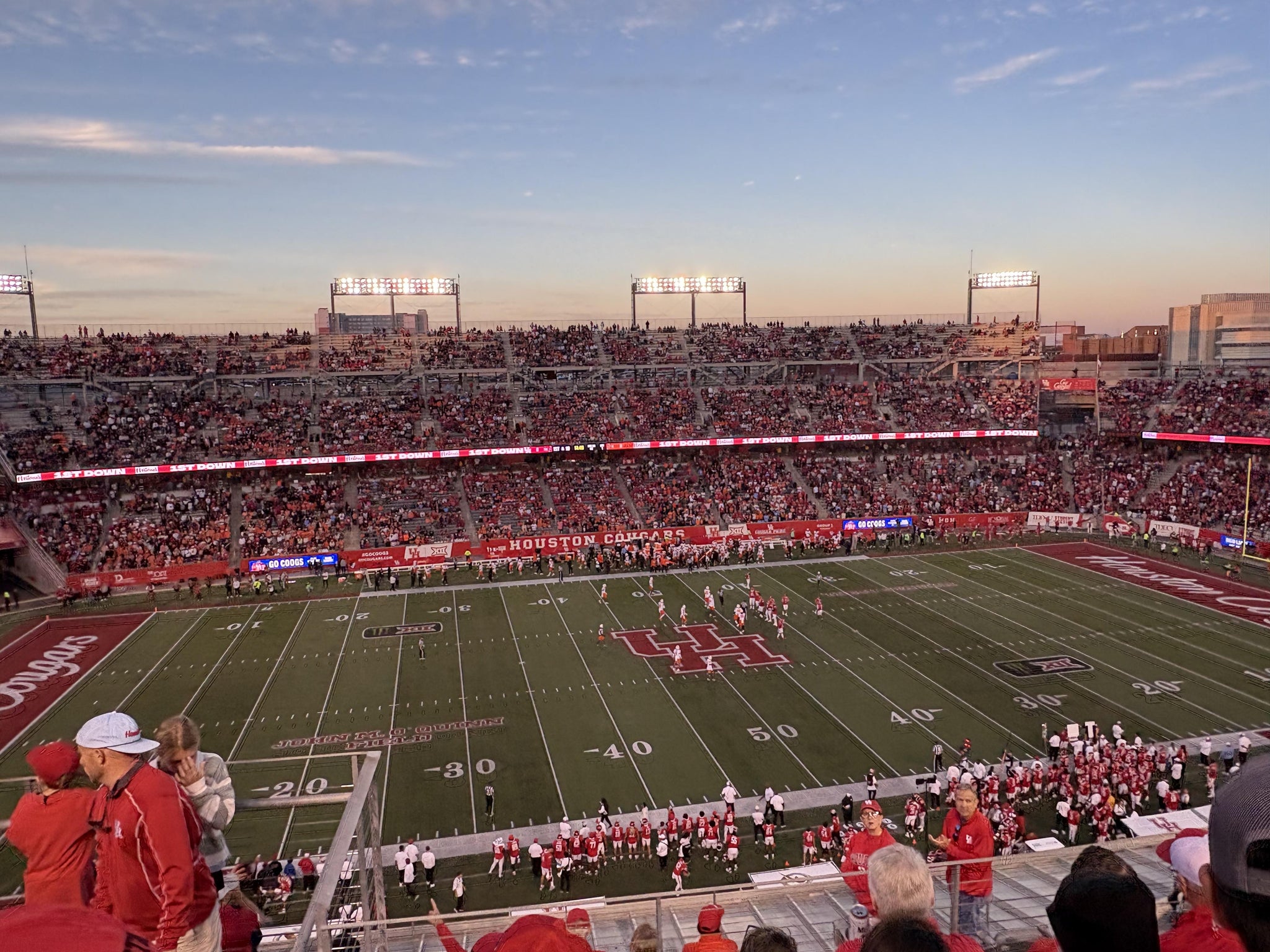 Real Fan View taken from Section 308 at TDECU Stadium by Kimberly H