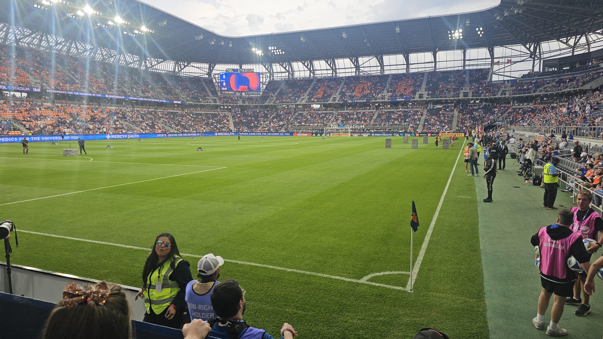 Real Fan View taken from Section 105 at TQL Stadium by Bryce M