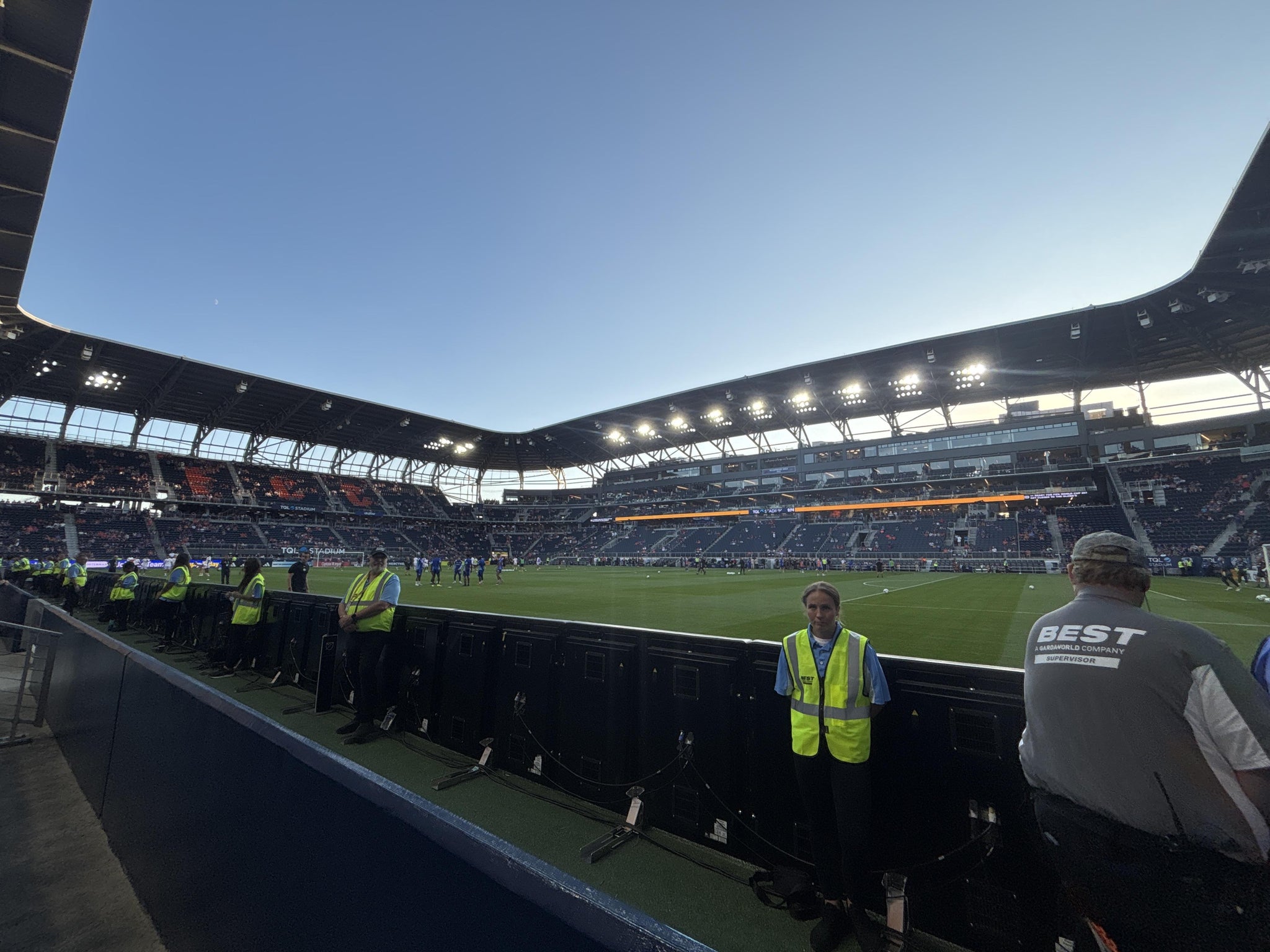 Real Fan View taken from Section 114 at TQL Stadium by Sean W