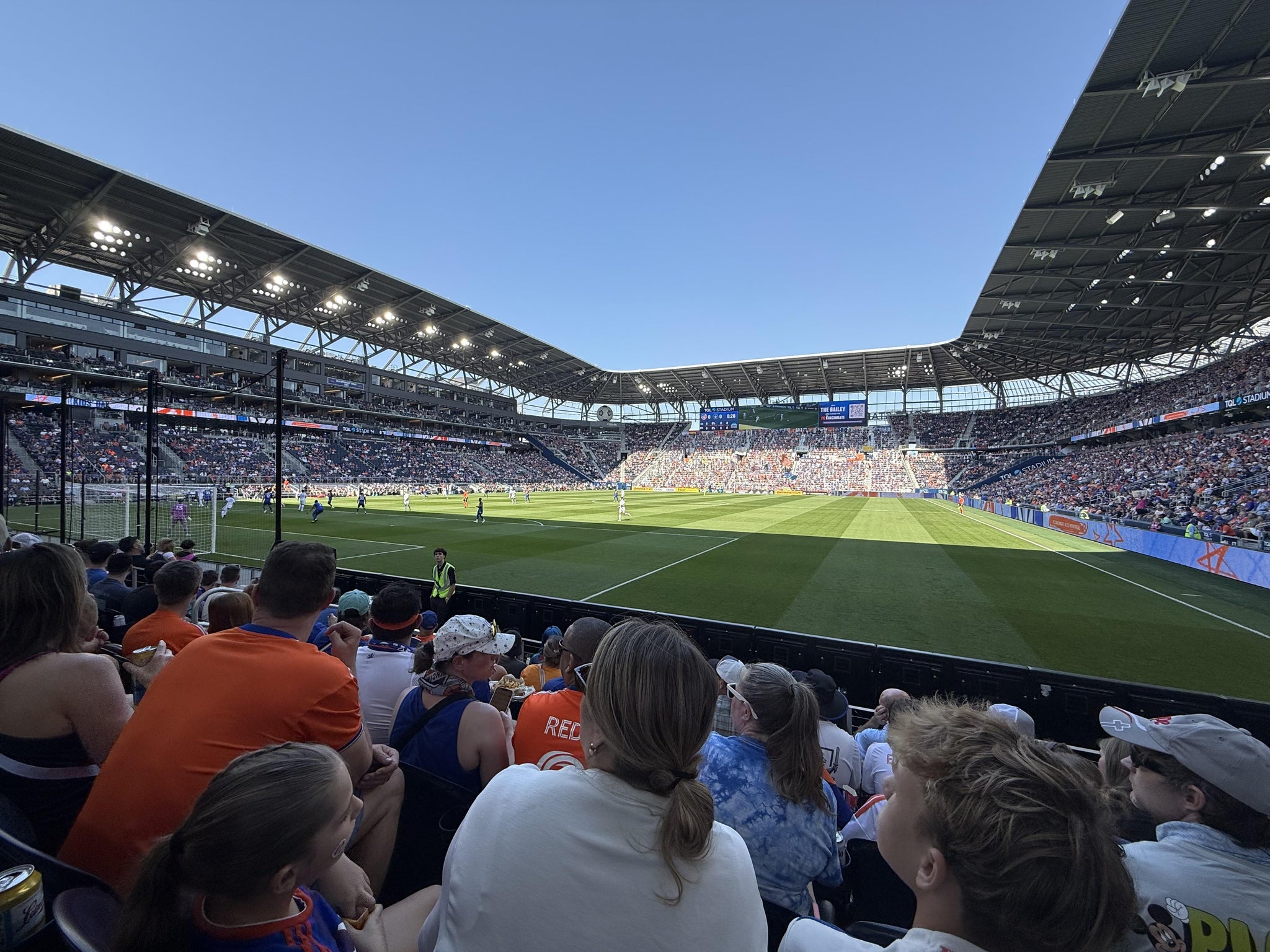Real Fan View taken from Section 126 at TQL Stadium by Brett R