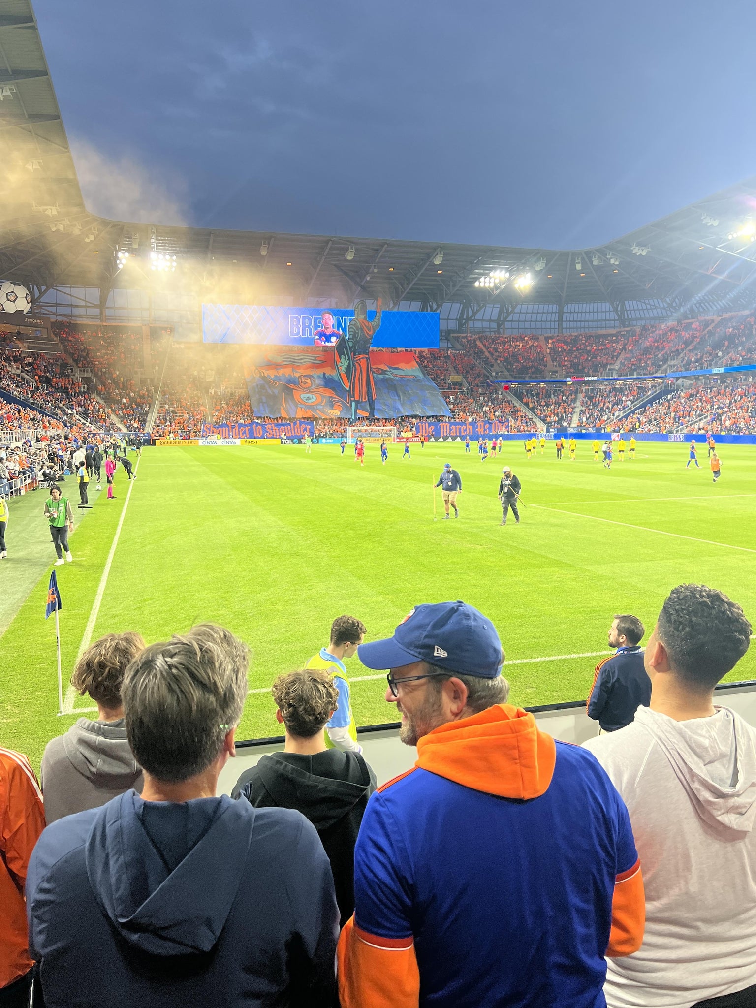 Real Fan View taken from Section 131 at TQL Stadium by Todd L