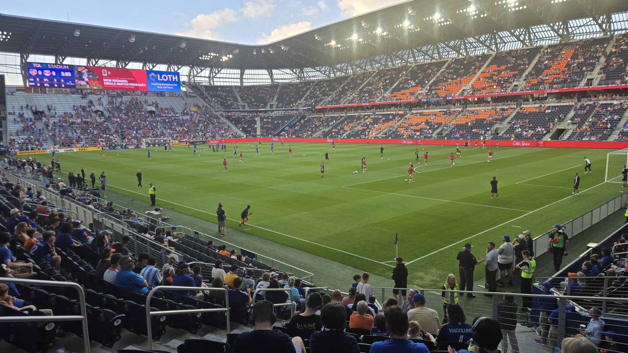 Real Fan View taken from Section 132 at TQL Stadium by John W