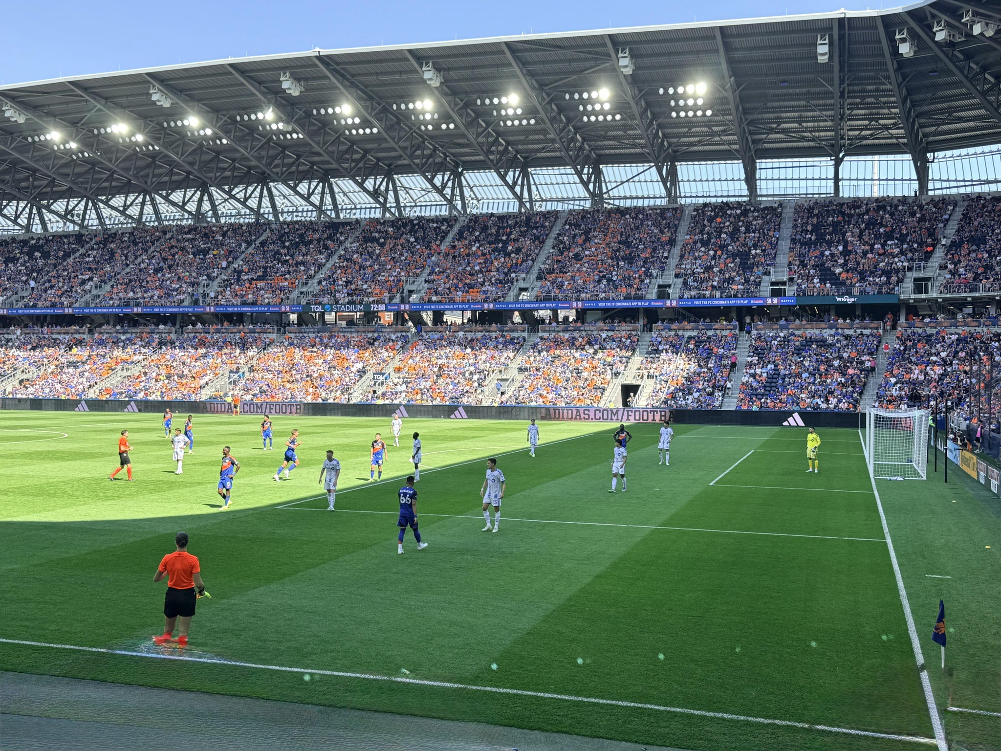 Real Fan View taken from Section 133 at TQL Stadium by Suzan D