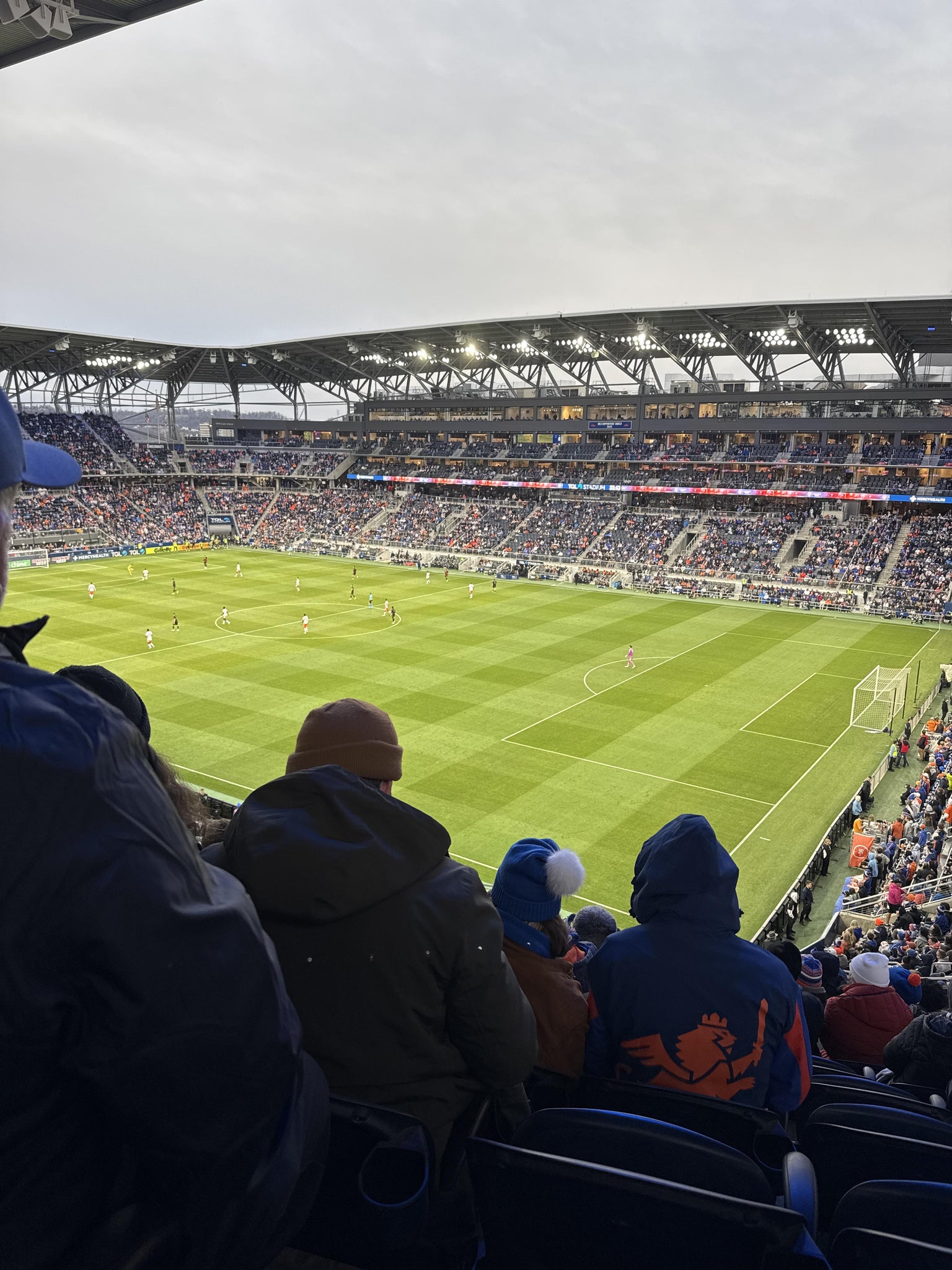 Real Fan View taken from Section 213 at TQL Stadium by Tom M