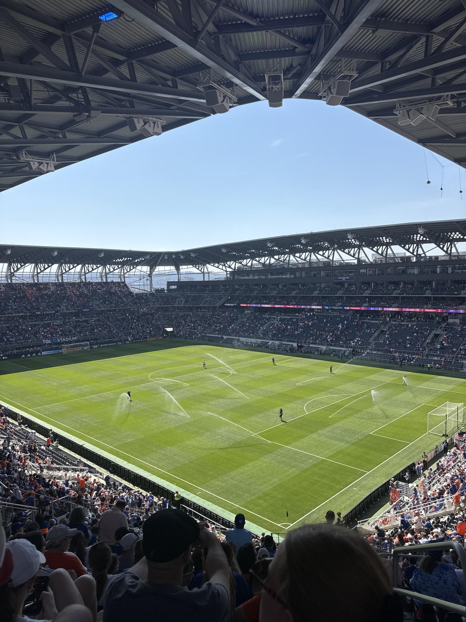 Real Fan View taken from Section 213 at TQL Stadium by Stephanie F