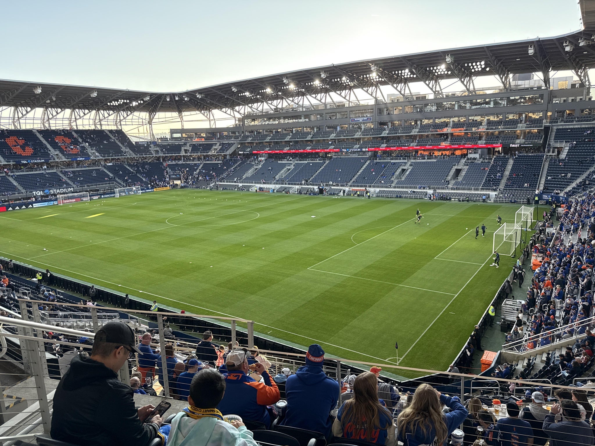 Real Fan View taken from Section 213 at TQL Stadium by Jessica B