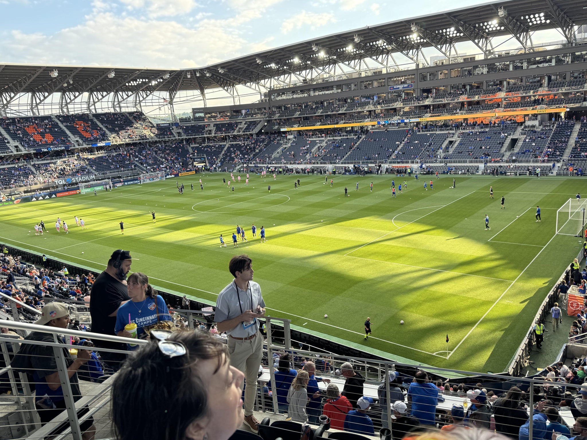Real Fan View taken from Section 213 at TQL Stadium by Brandon H