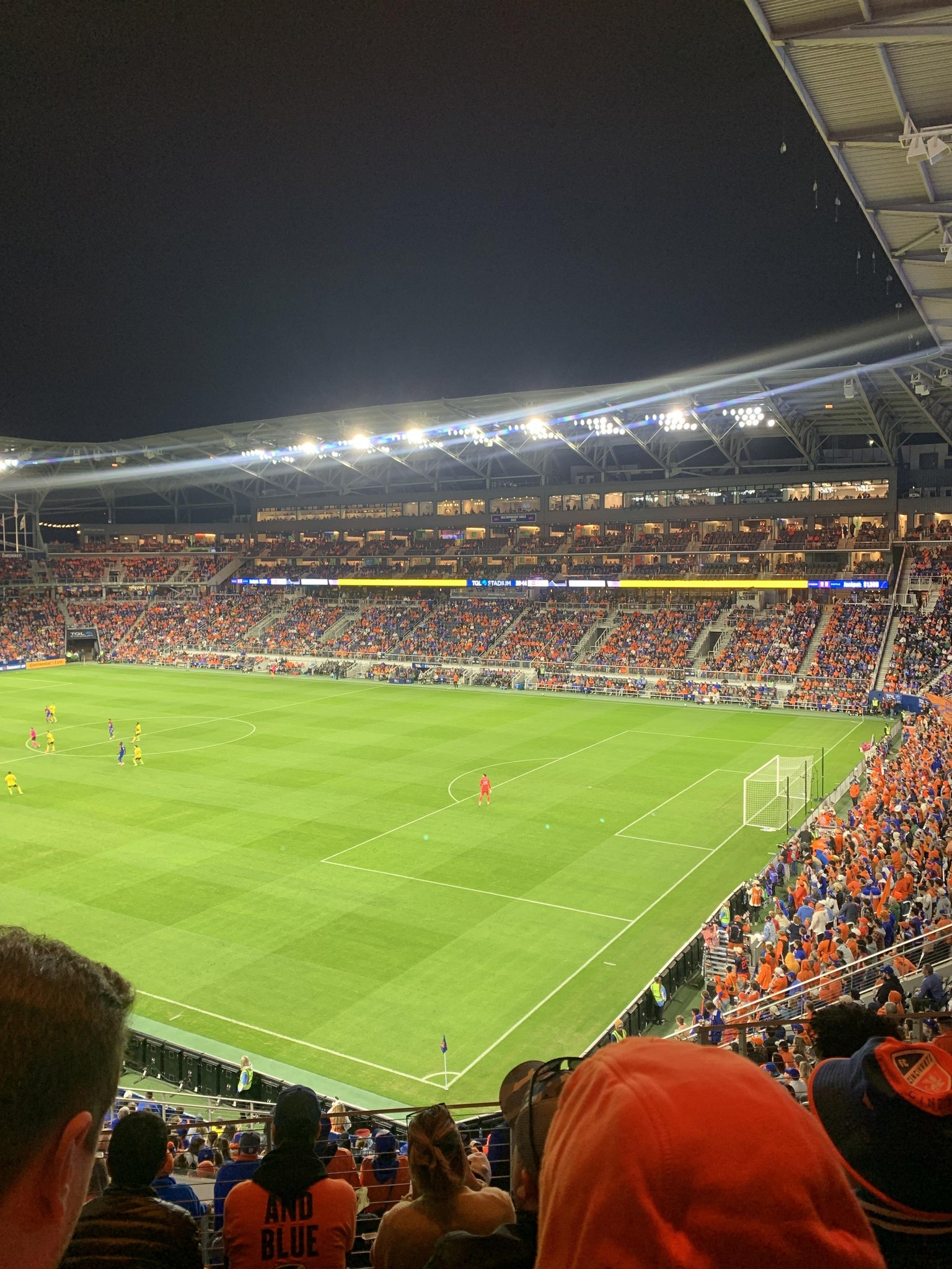 Real Fan View taken from Section 213 at TQL Stadium by Olivia T