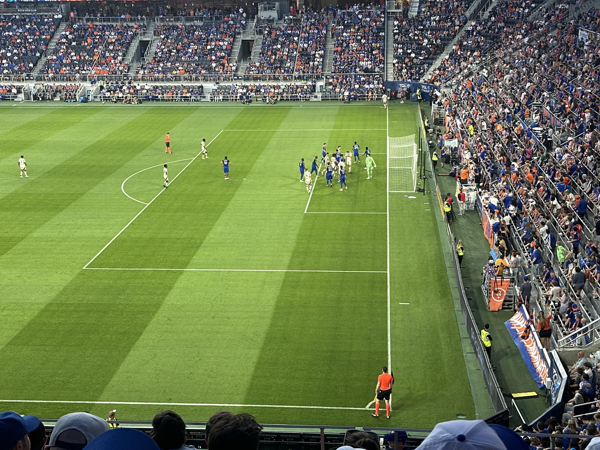 Real Fan View taken from Section 214 at TQL Stadium by Pedro C