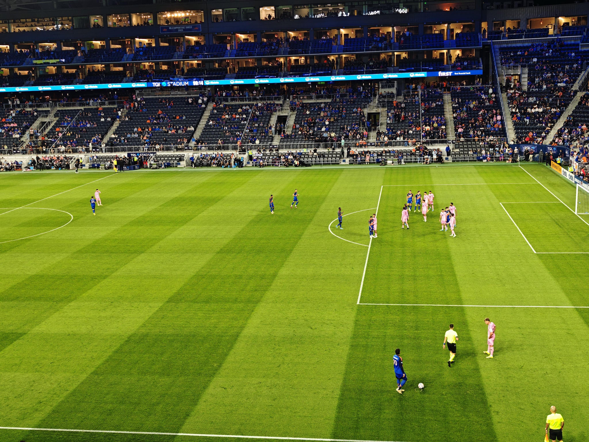 Real Fan View taken from Section 215 at TQL Stadium by Huanbin F