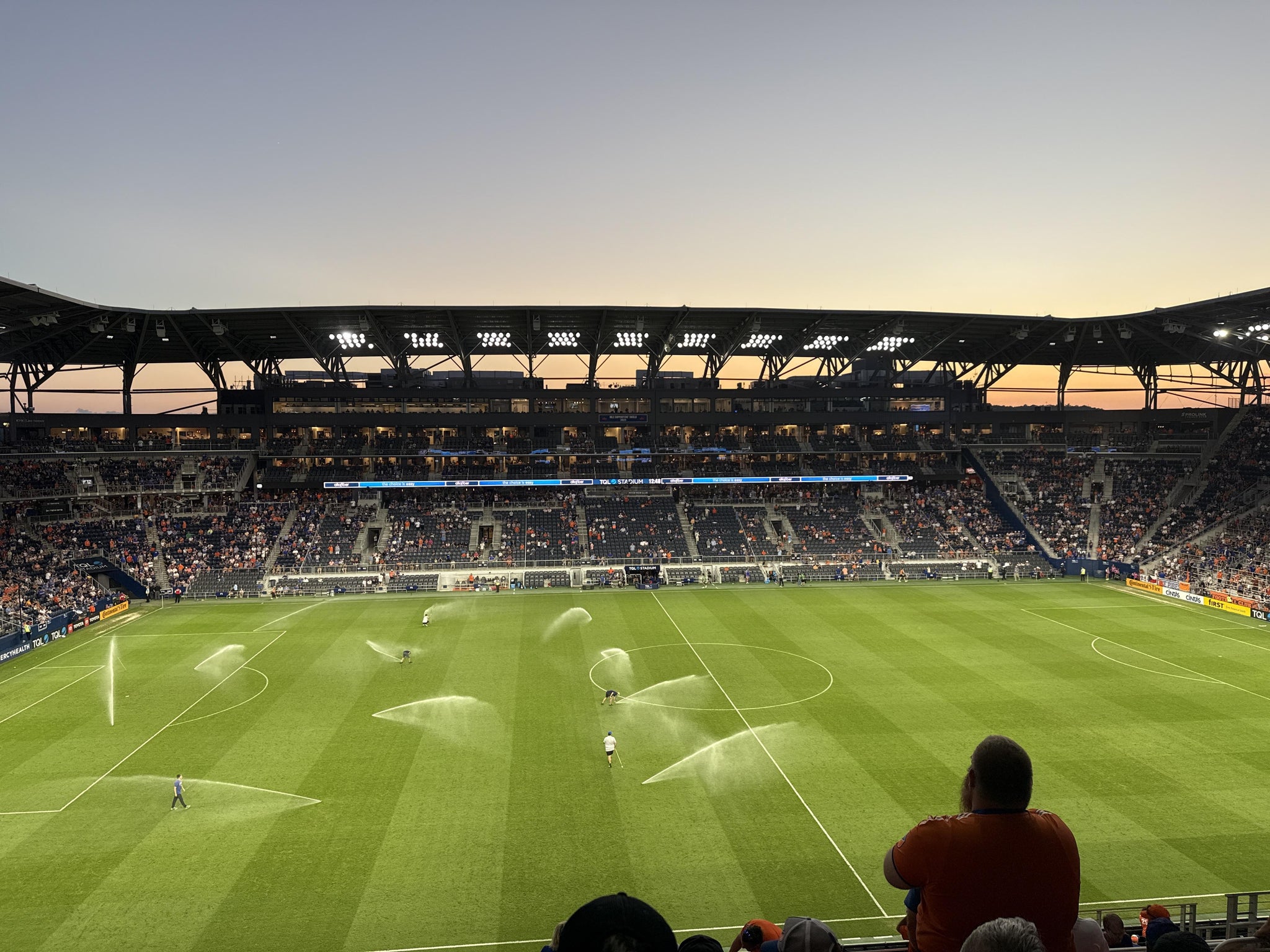 Real Fan View taken from Section 219 at TQL Stadium by Jorge D