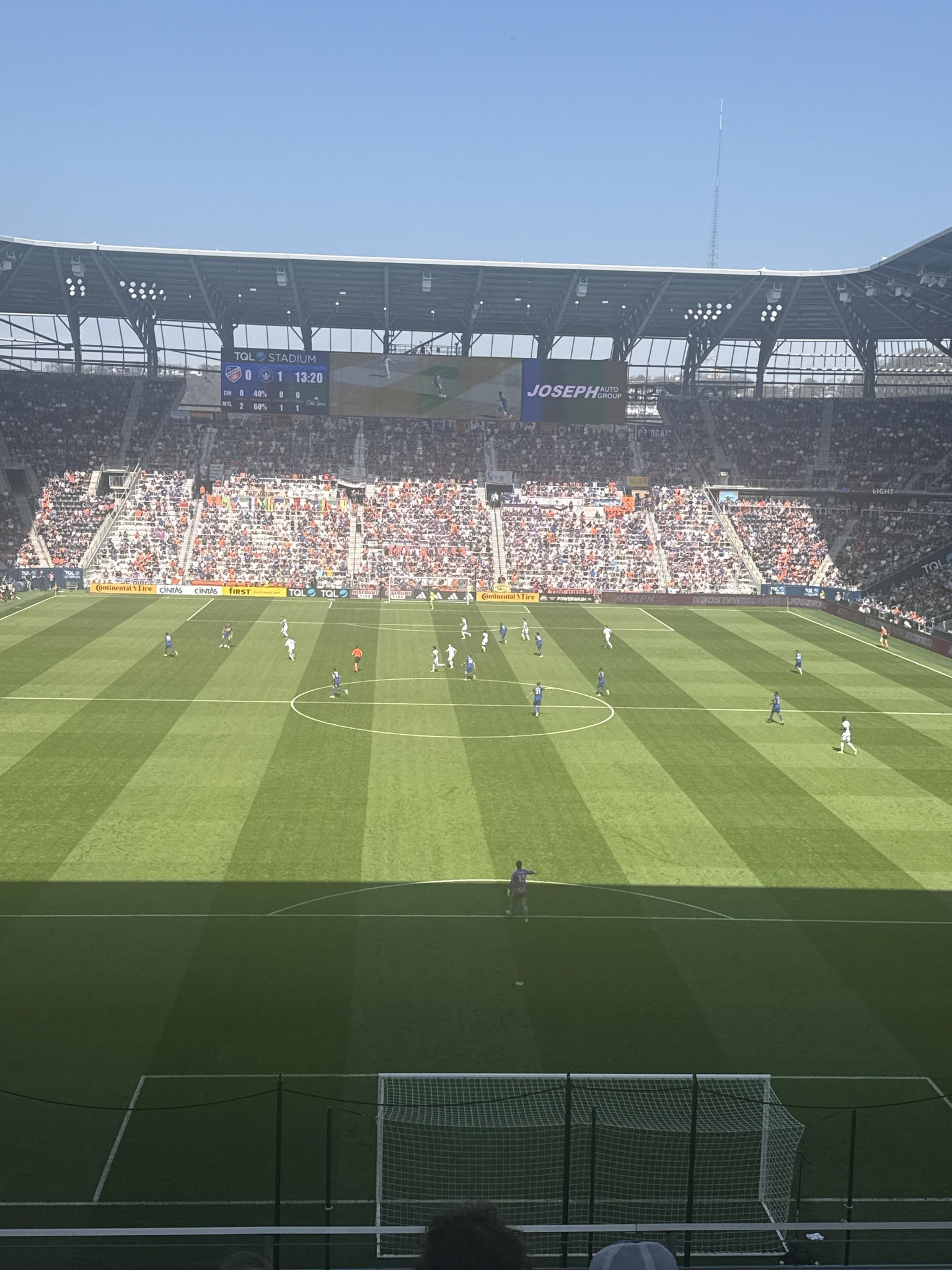 Real Fan View taken from Section 228 at TQL Stadium by Steffanie S
