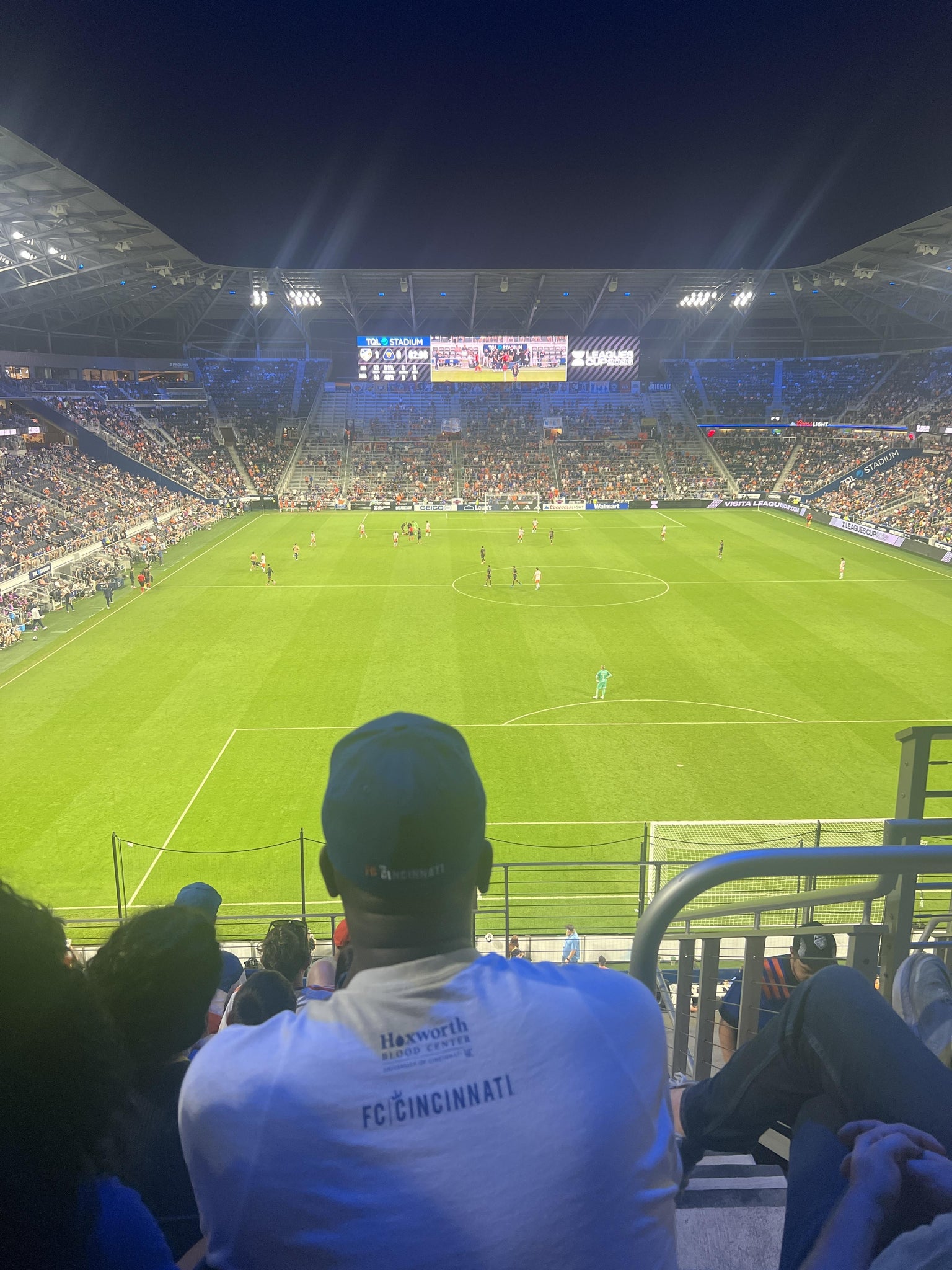 Real Fan View taken from Section 229 at TQL Stadium by Randy J