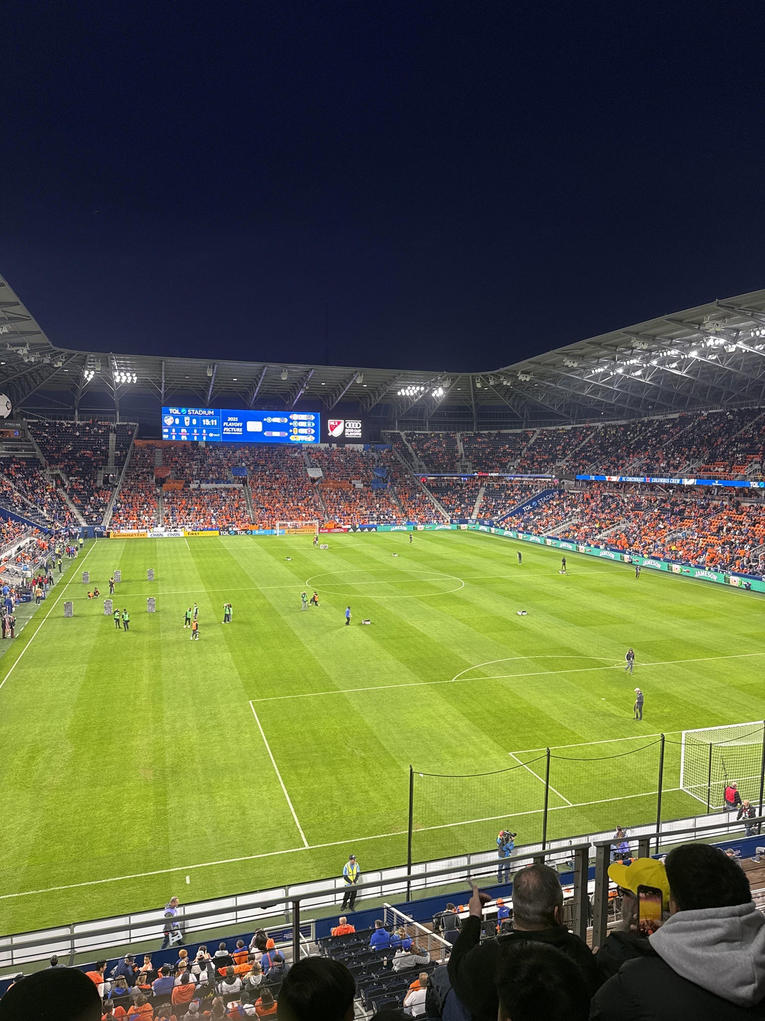Real Fan View taken from Section 230 at TQL Stadium by Brian D