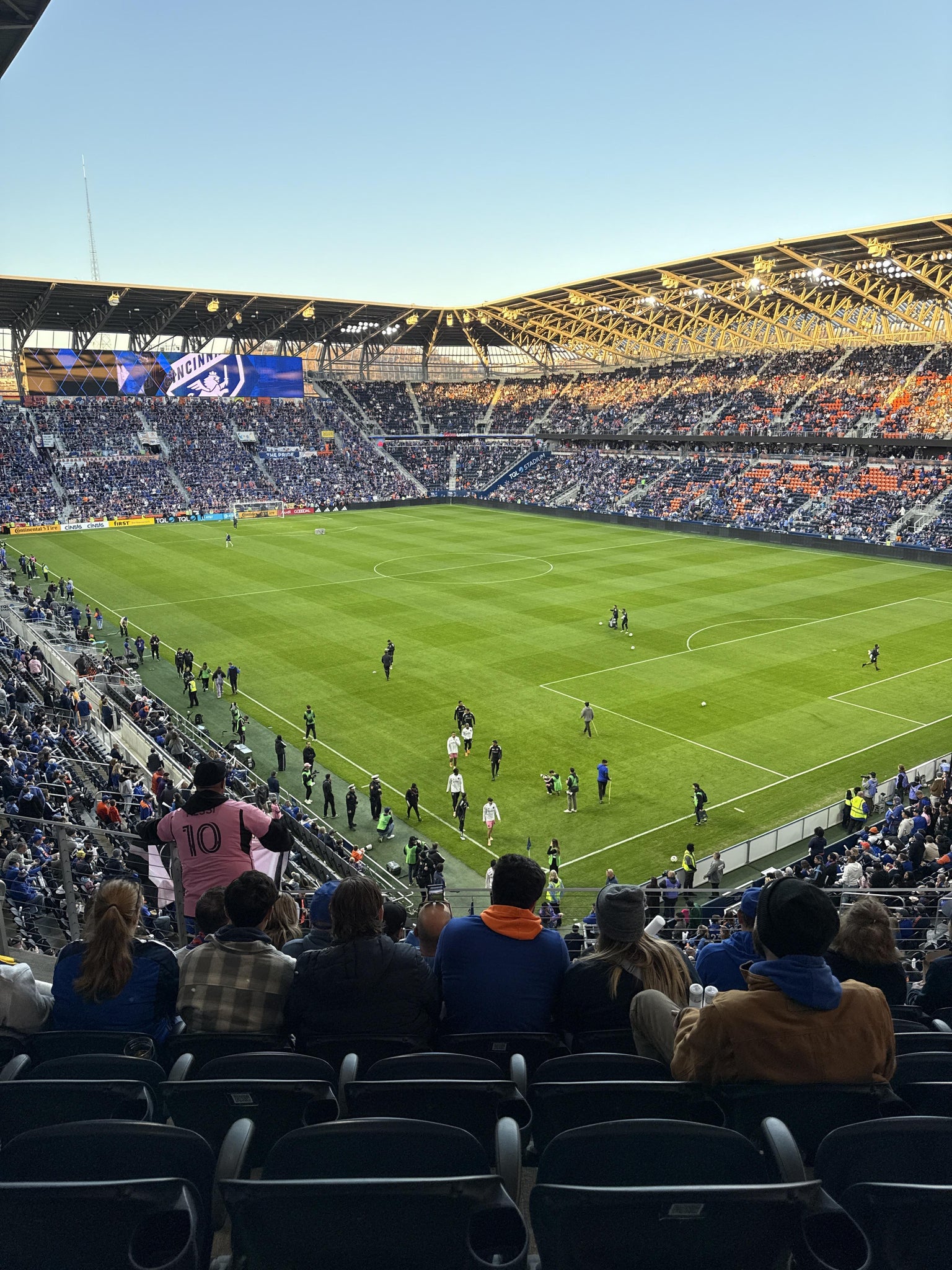 Real Fan View taken from Section 232 at TQL Stadium by Patti B