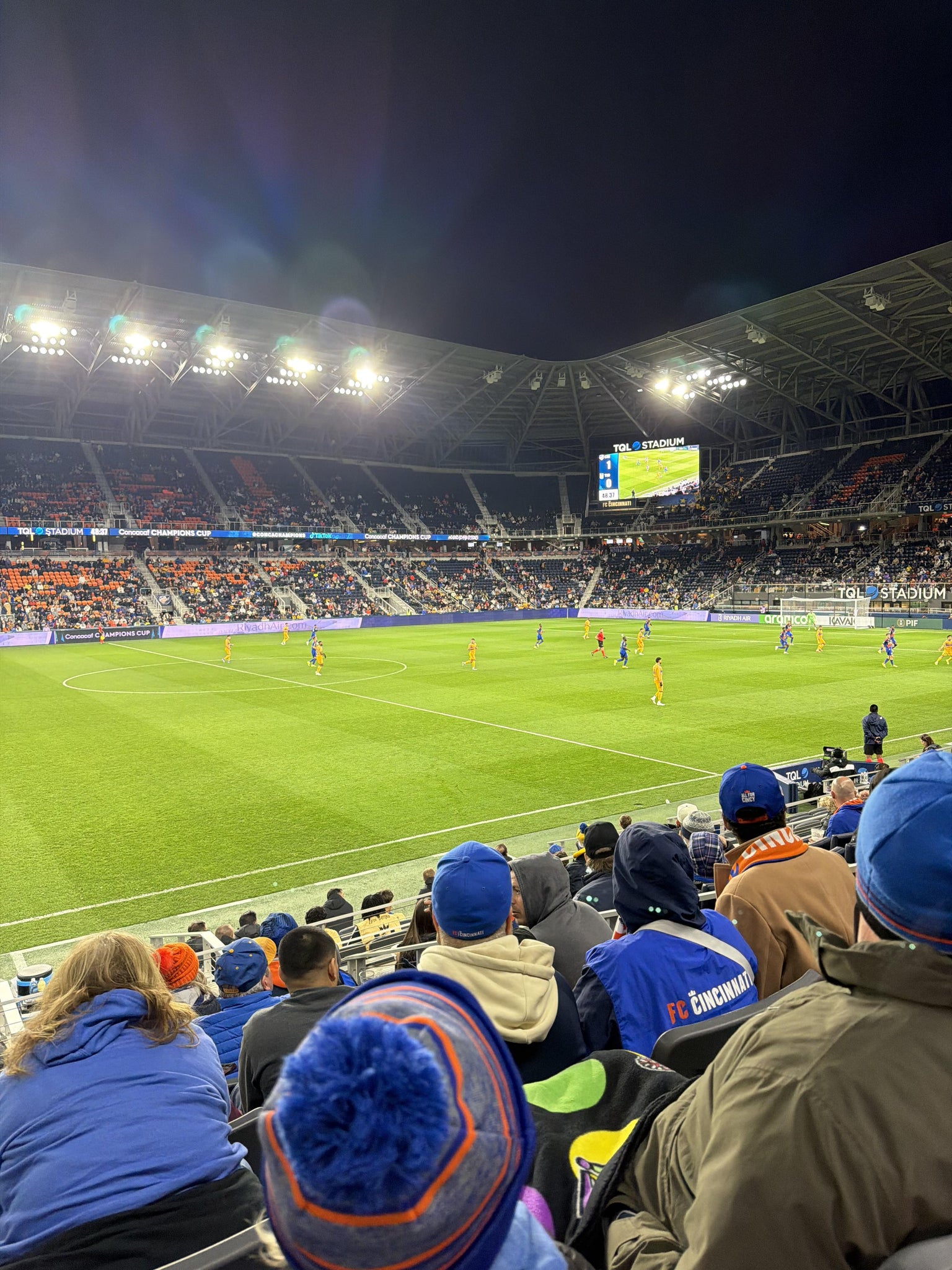 Real Fan View taken from Cincinnatus West Club 7 at TQL Stadium by Juventino C