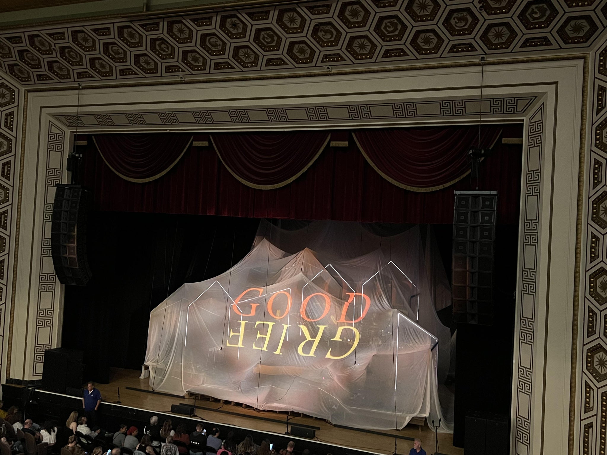 Real Fan View taken from Loge Box J at Taft Theatre by April K