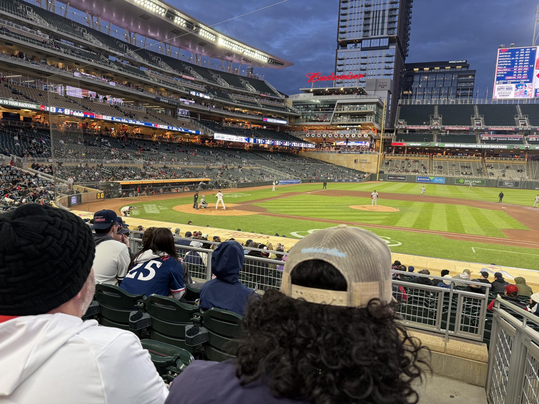 Real Fan View taken from Section 109 at Target Field by Bob F