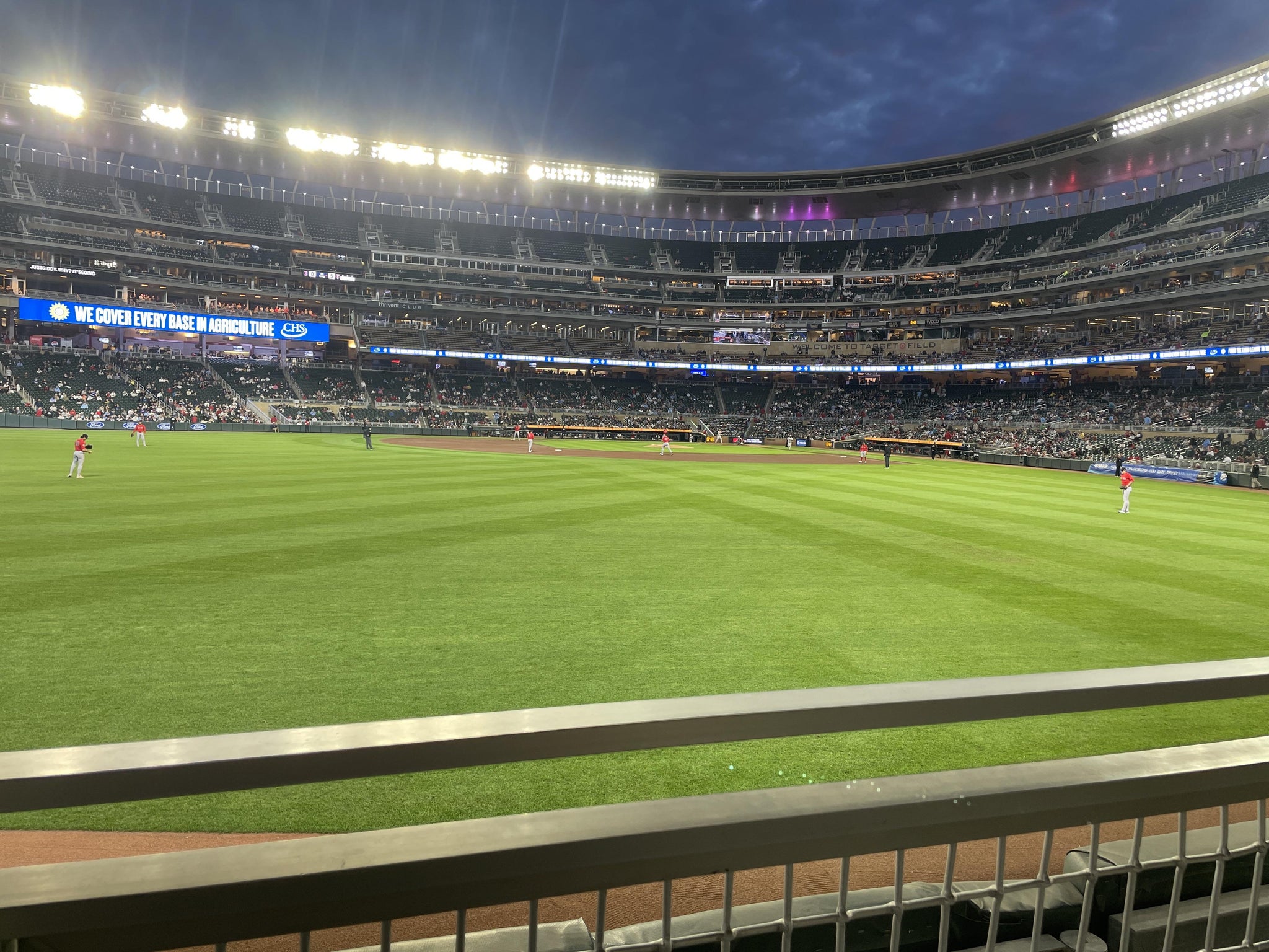 Real Fan View taken from Section 130 at Target Field by Douglas H