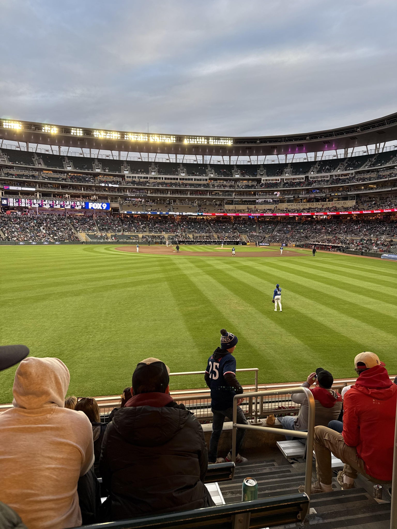 Real Fan View taken from Section 130 at Target Field by Ami L