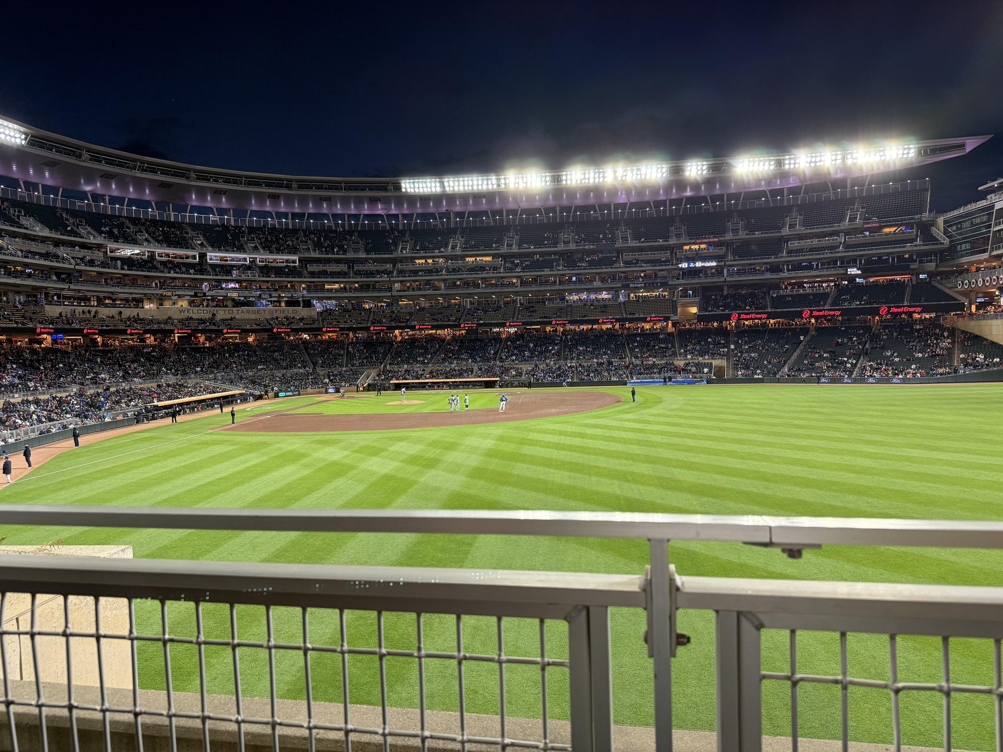 Real Fan View taken from Section 135 at Target Field by Eric L