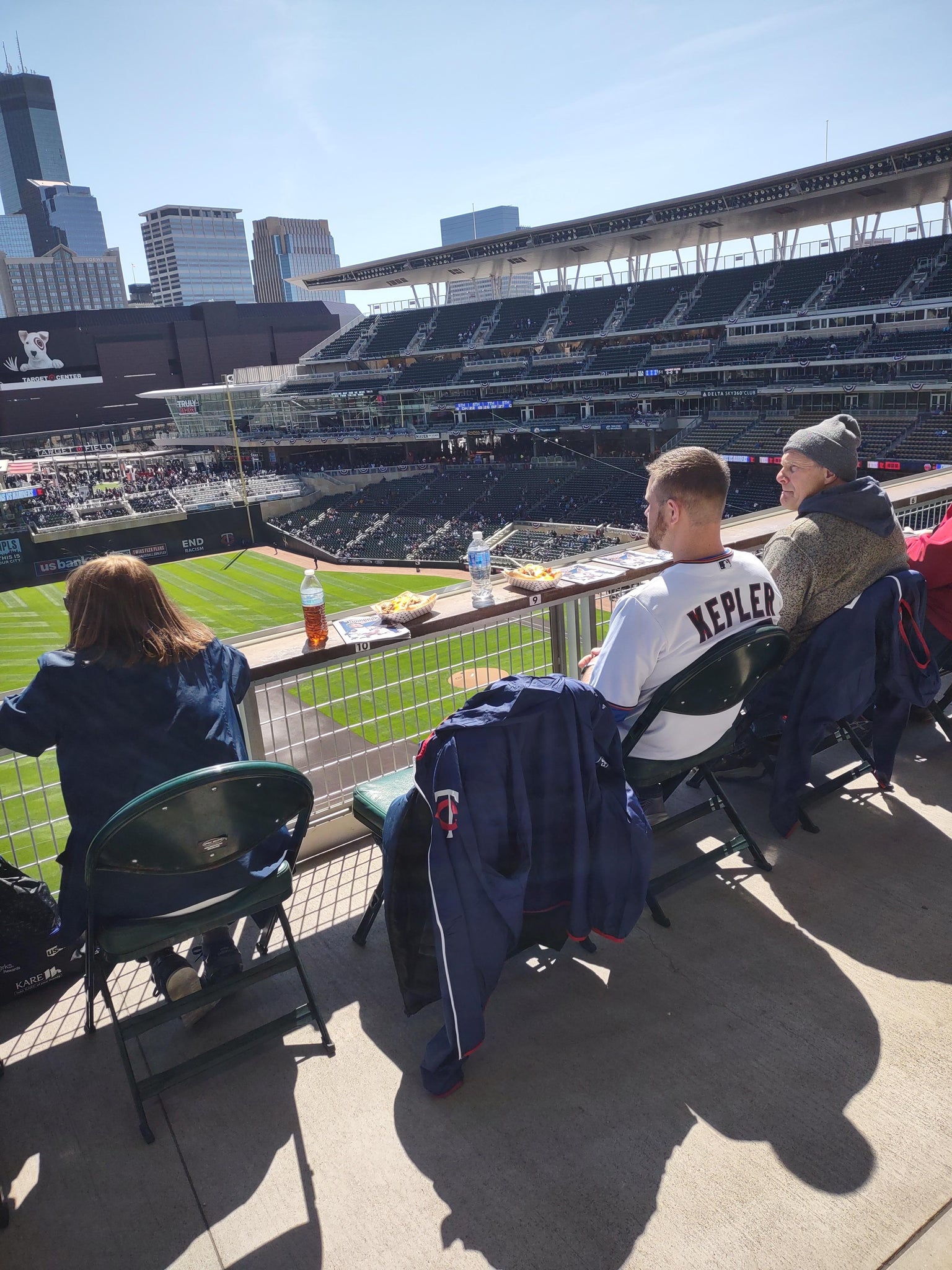 Real Fan View taken from Section 223 at Target Field by Mick S