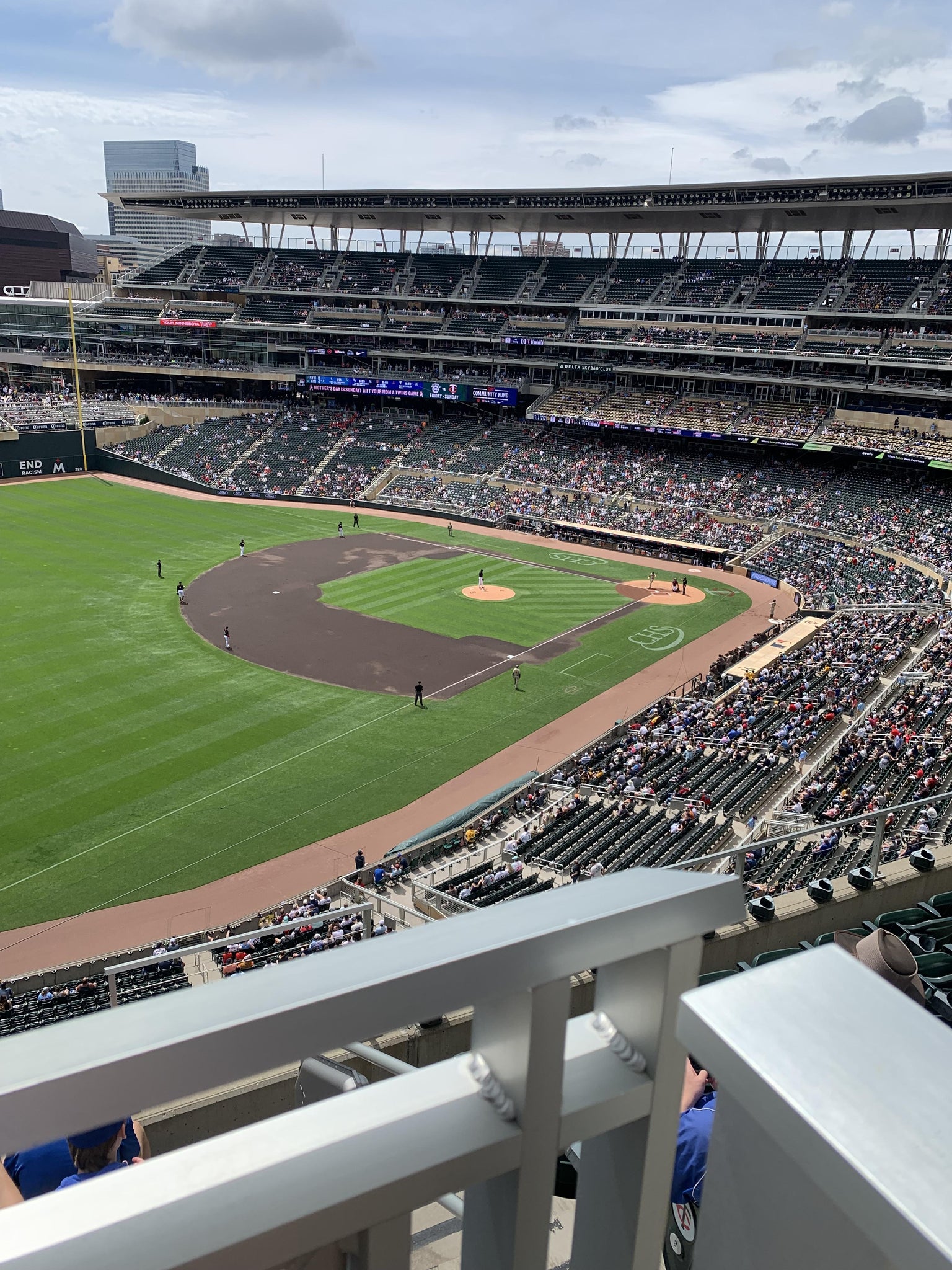 Real Fan View taken from Section 227 at Target Field by Andrew L