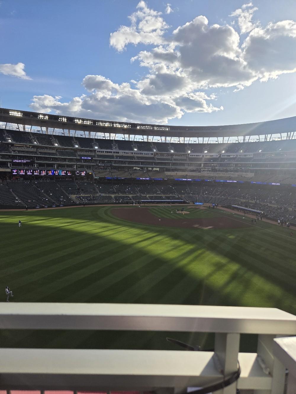 Real Fan View taken from Section 233 at Target Field by Megan W