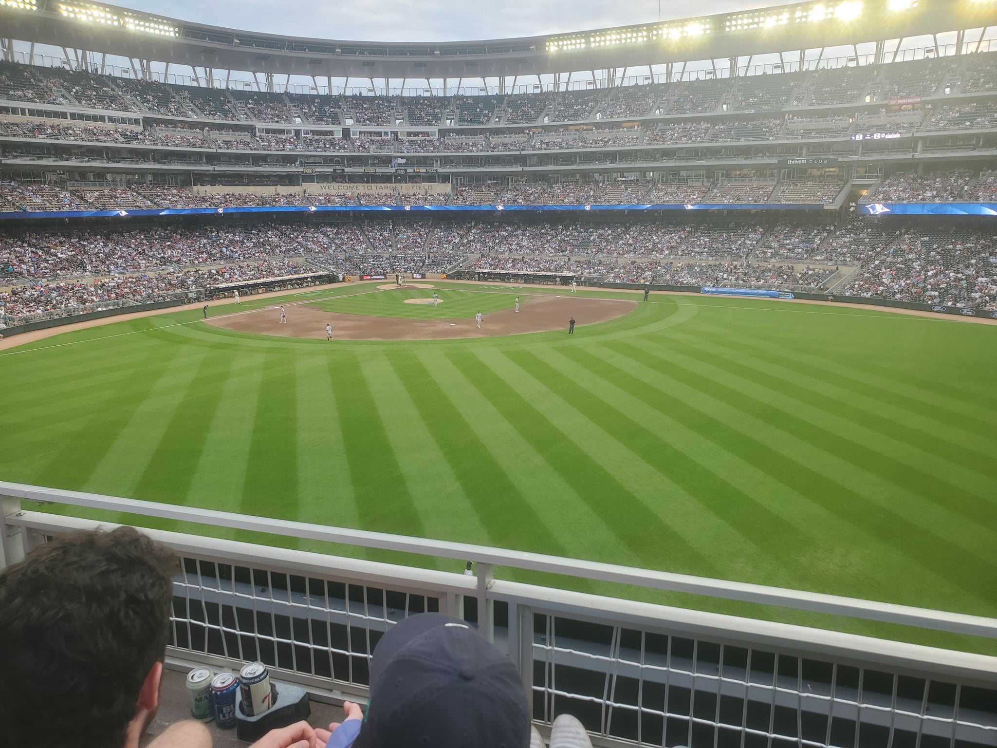 Real Fan View taken from Section 237 at Target Field by Anonymous User