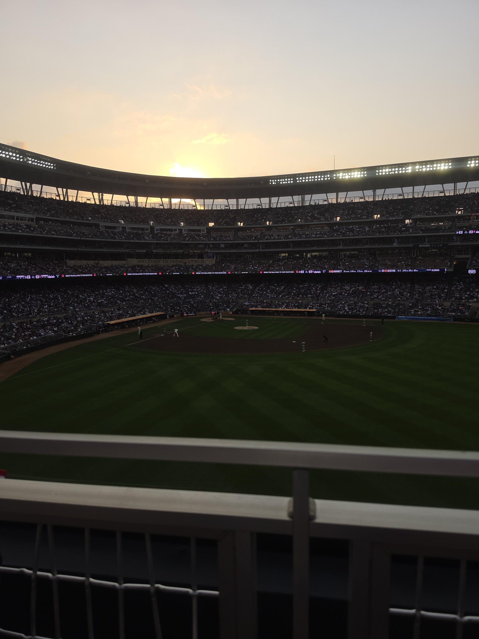 Real Fan View taken from Section 239 at Target Field by Keely B