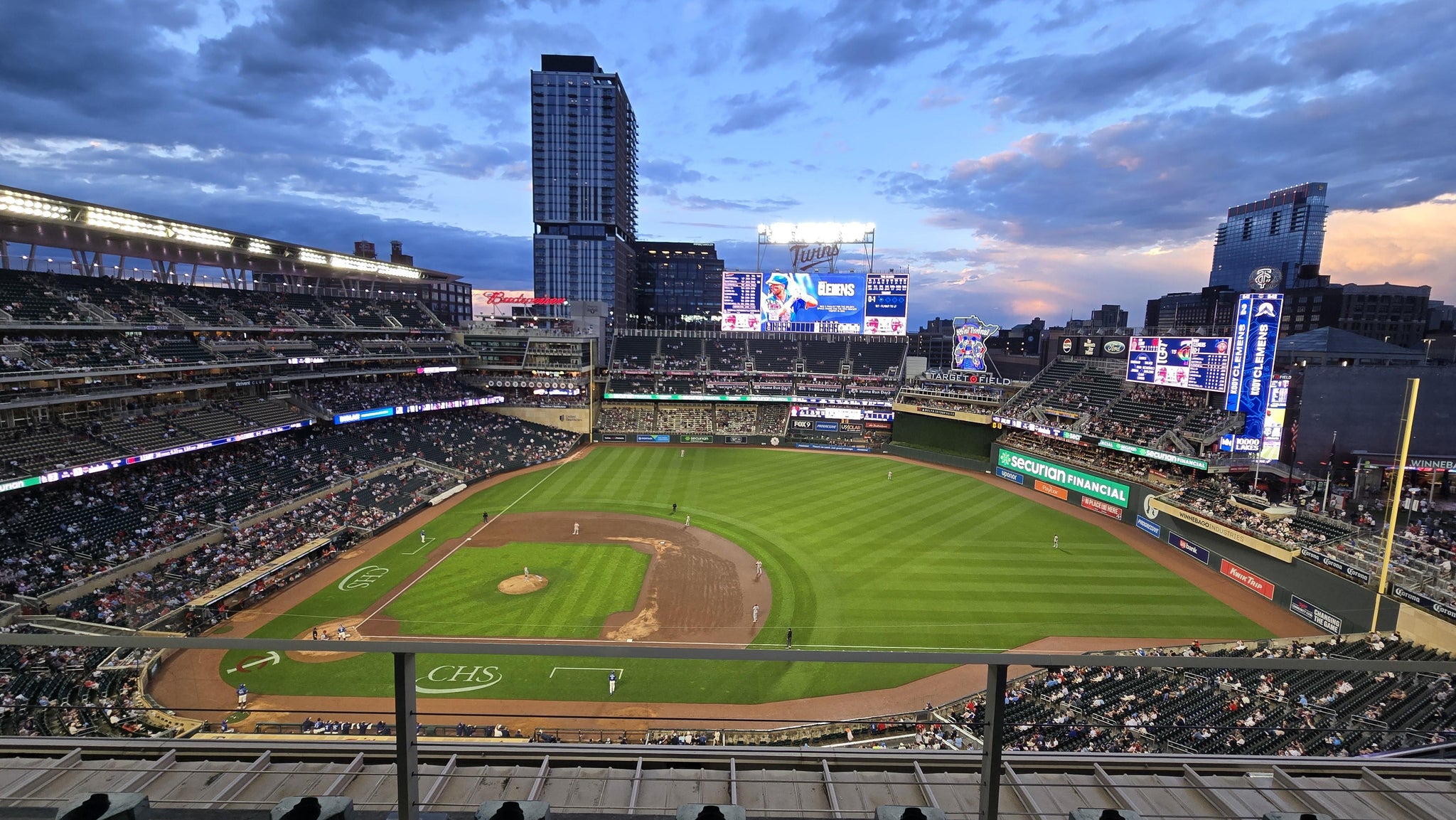 Real Fan View taken from Section 308 at Target Field by Andrew K