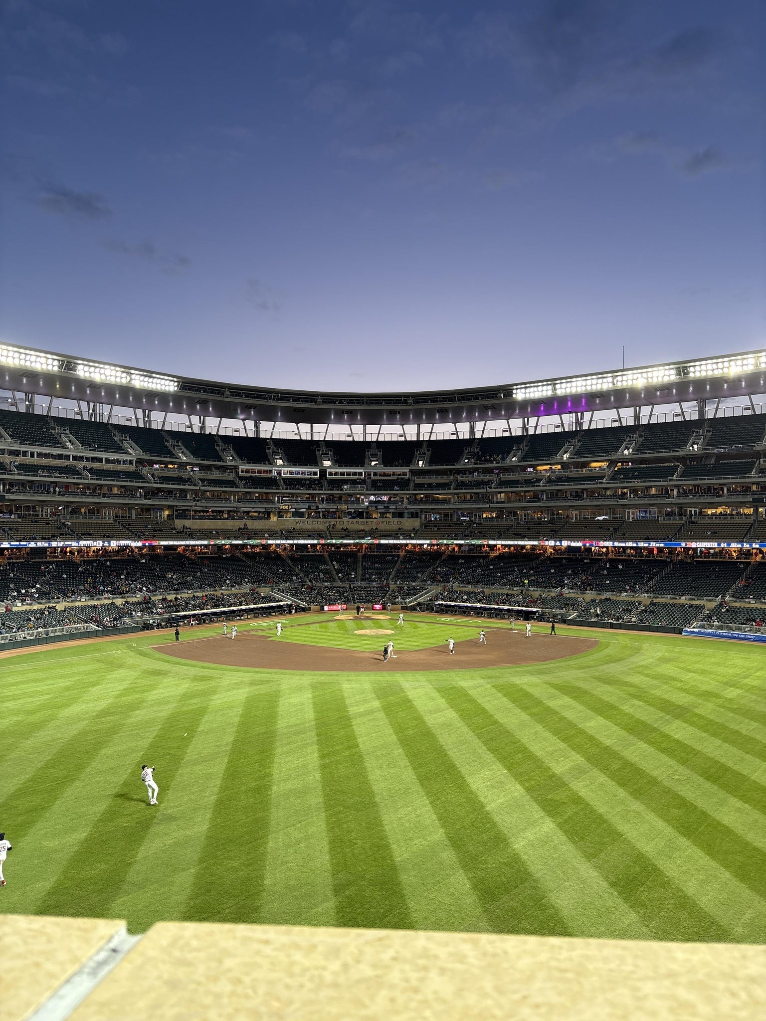 Real Fan View taken from Delta SKY 360 Suite at Target Field by Lucas F